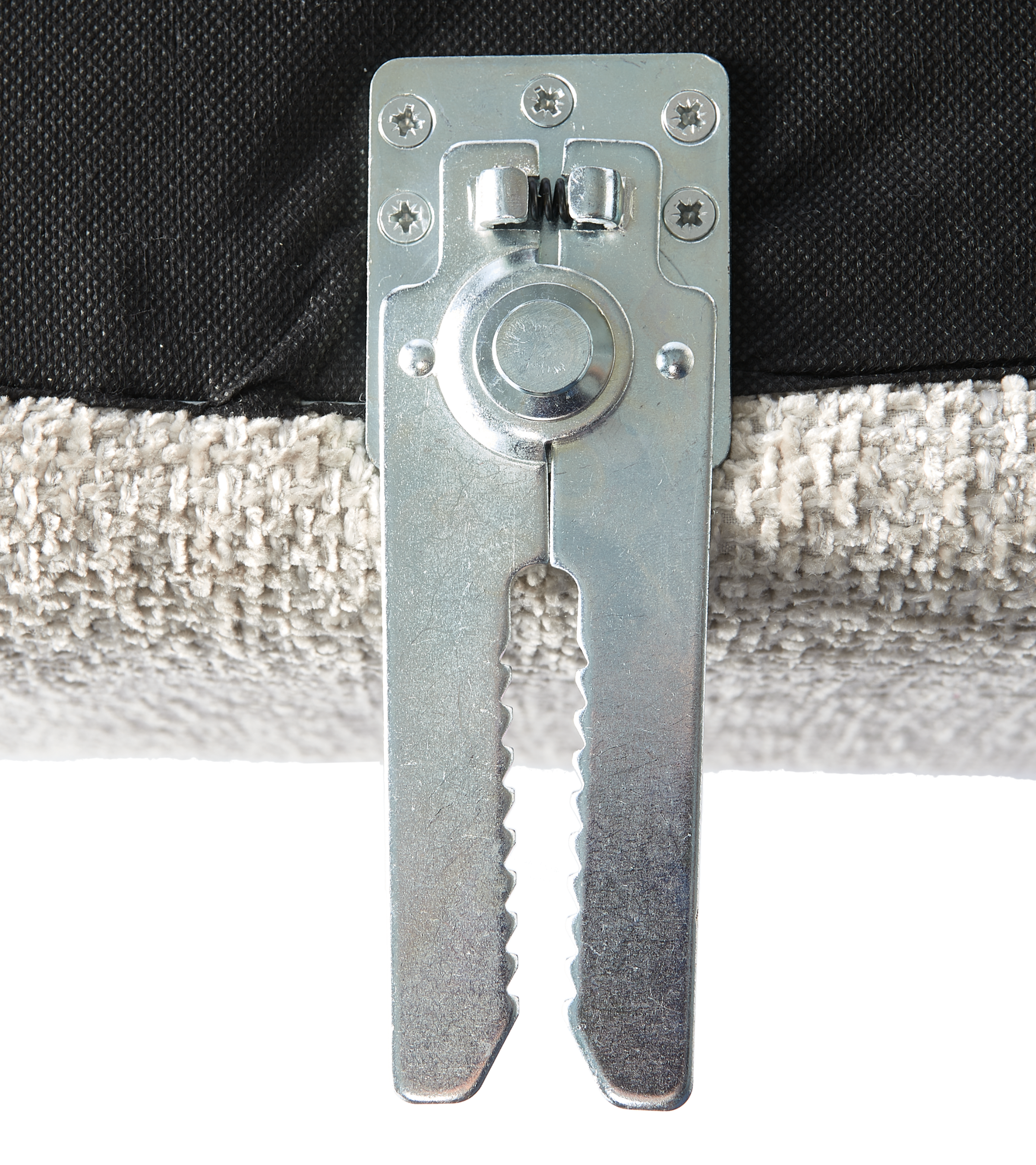 POLSPOTTEN modular sofa - large rounded corner module ecru