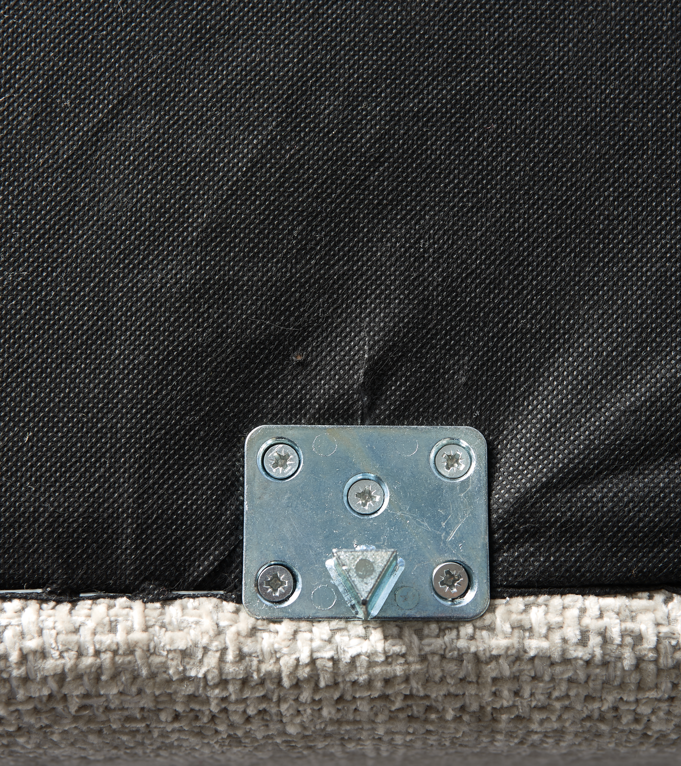 POLSPOTTEN modular sofa - large rounded corner module ecru