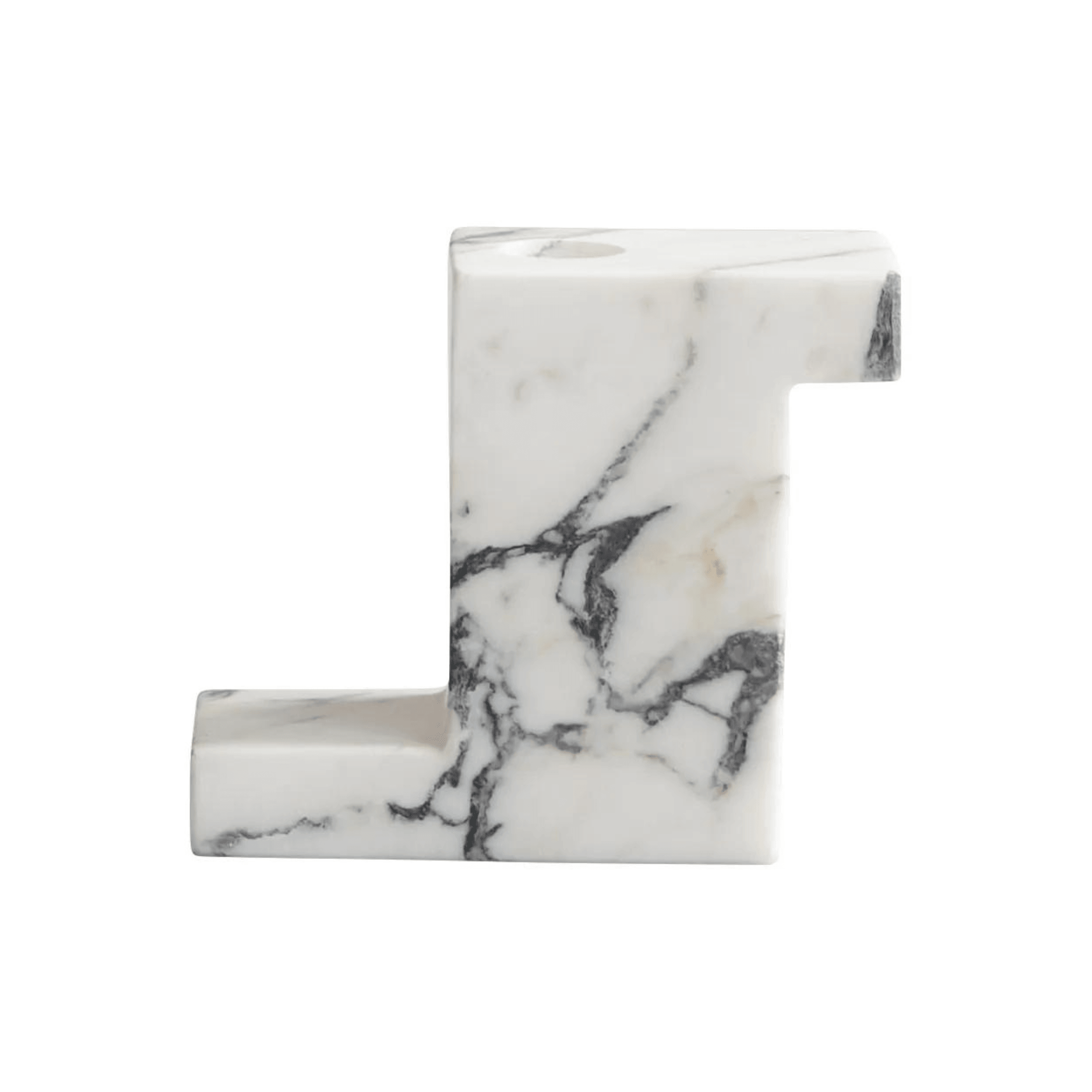 Świecznik BRICK TALL marmur 101 Copenhagen Eye on Design