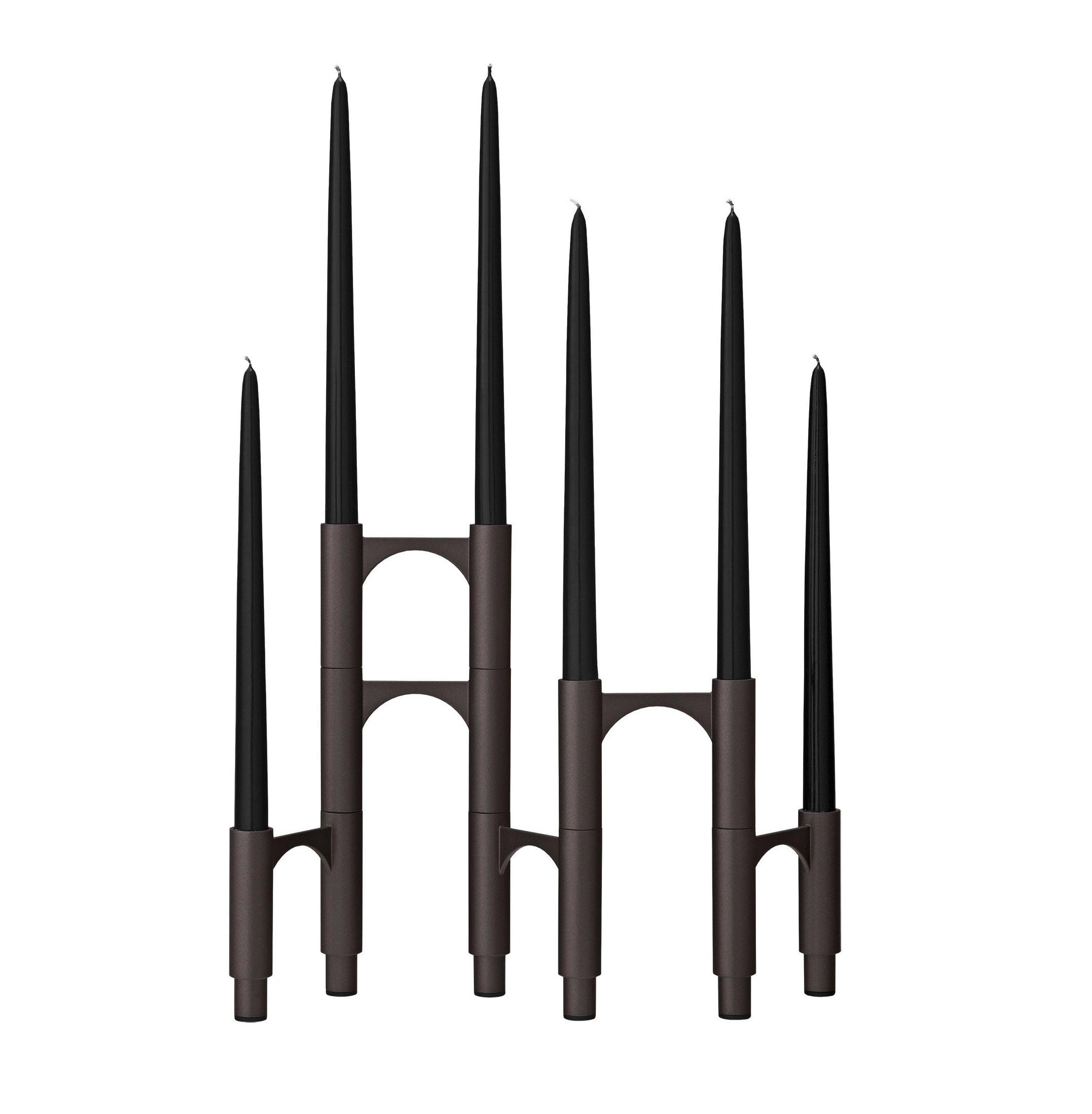 Świecznik COMPONO brązowy AYTM Eye on Design