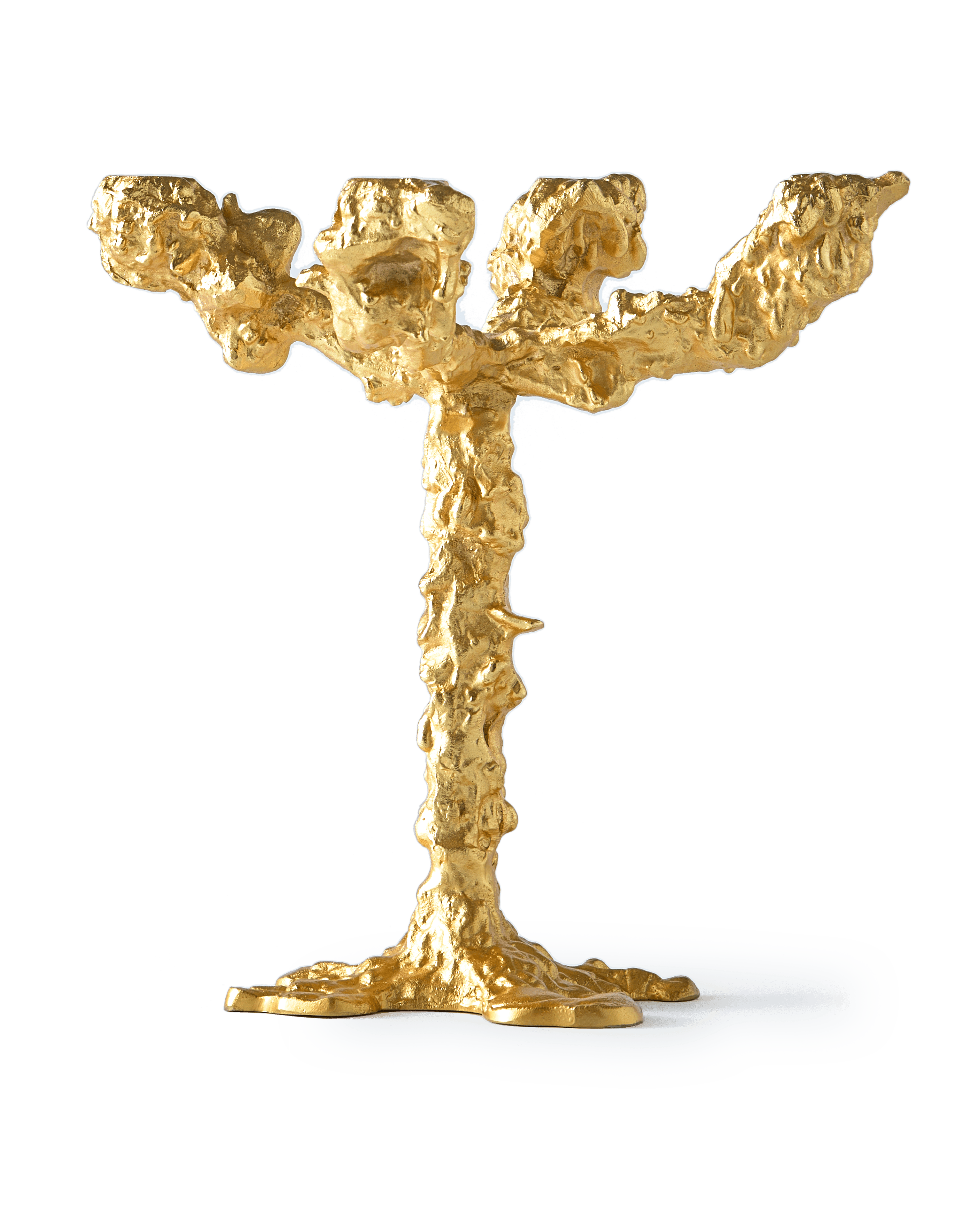 Świecznik DRIP 4-ARMS złoty Pols Potten Eye on Design