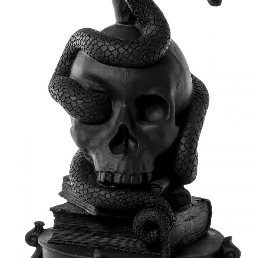 Świecznik GIANT BURLESQUE SKULL czarny Seletti Eye on Design