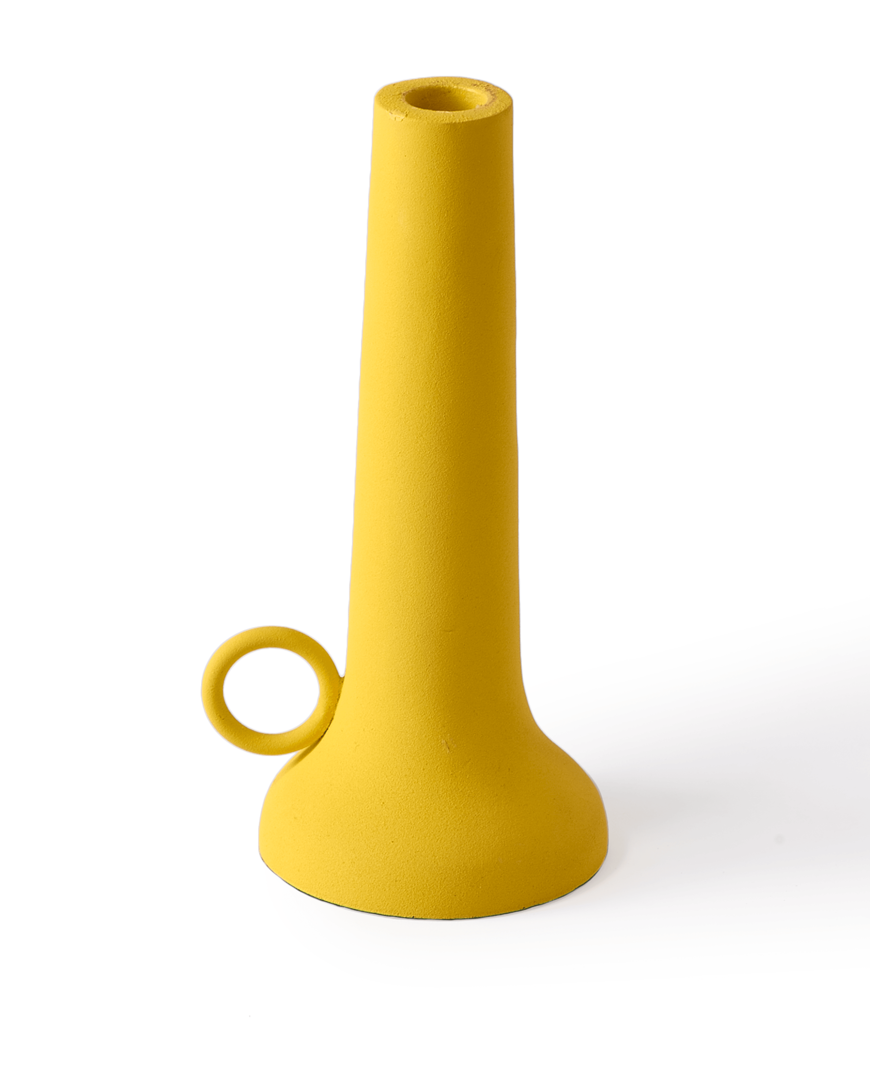 Świecznik SPARTAN żółty Pols Potten Eye on Design