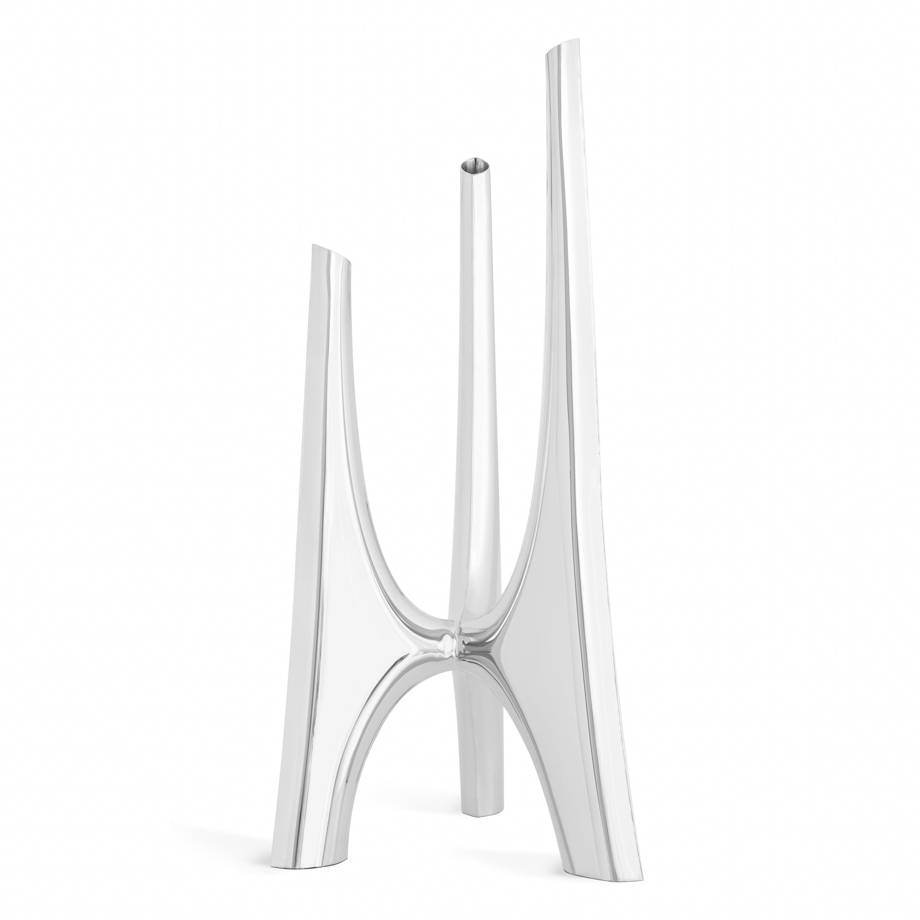 Świecznik TRIGLAV inox Zieta Studio Eye on Design