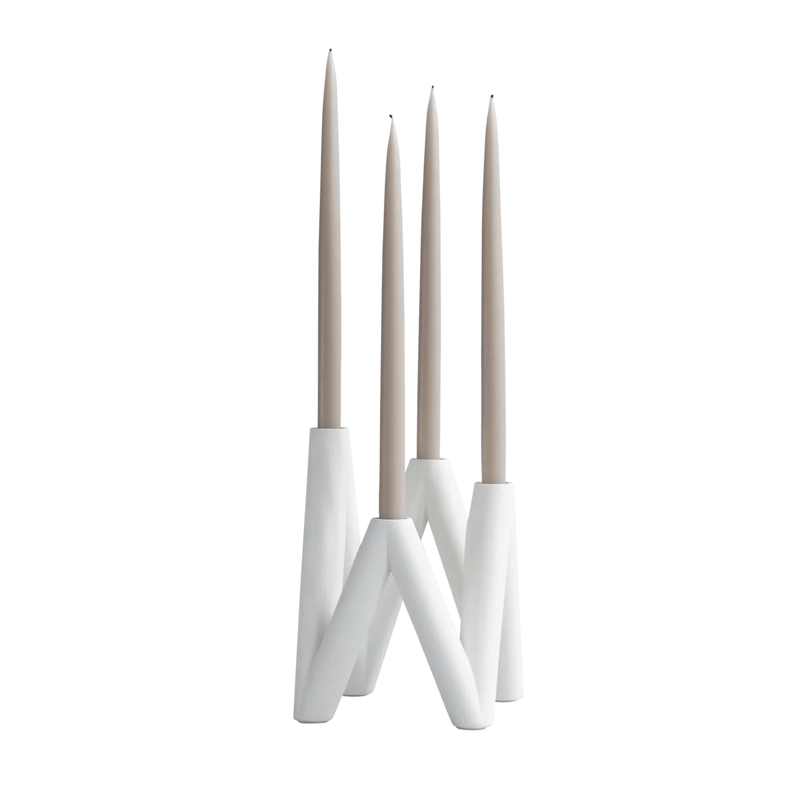 Świecznik W biały 101 Copenhagen Eye on Design