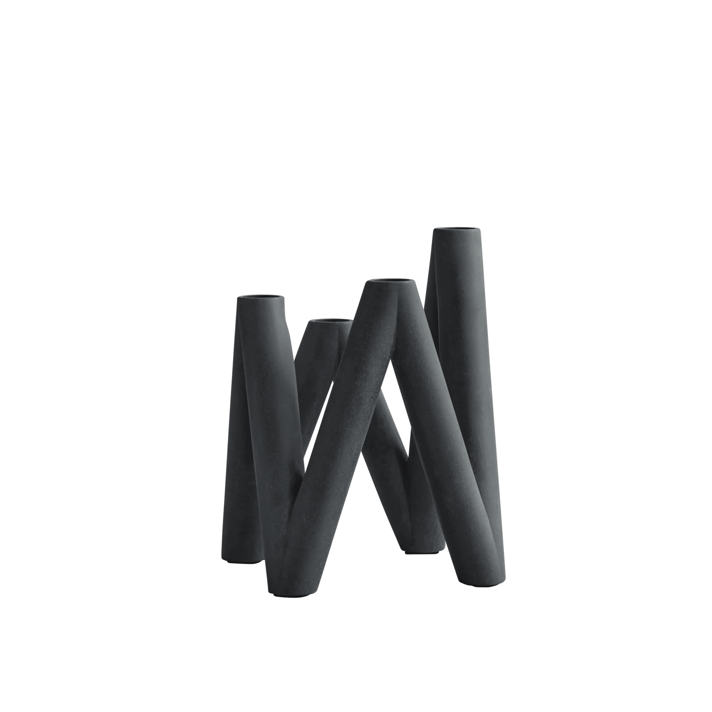 Świecznik W czarny 101 Copenhagen Eye on Design