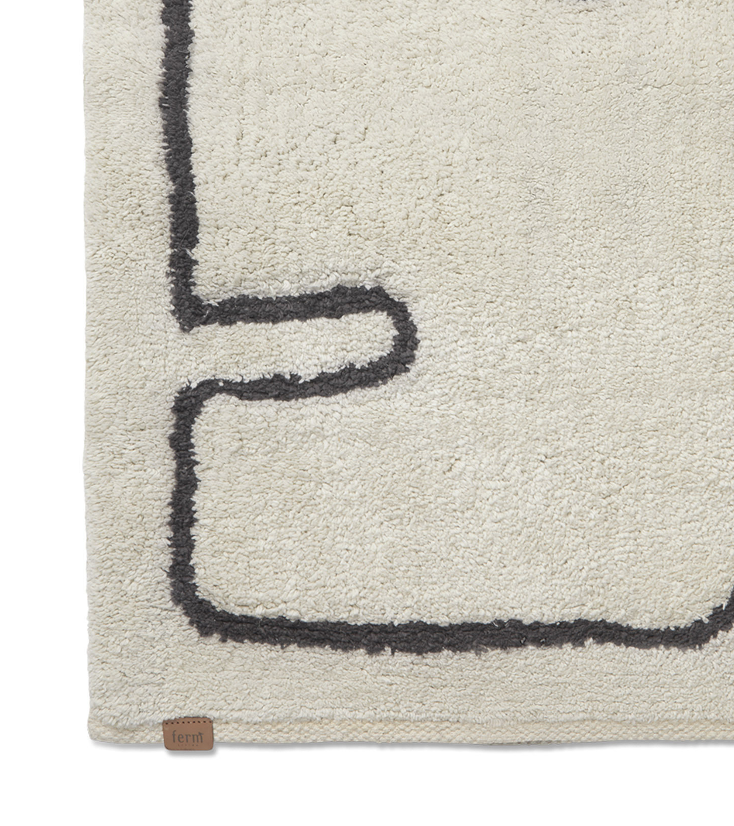 LAY WASHABLE rug in broken white