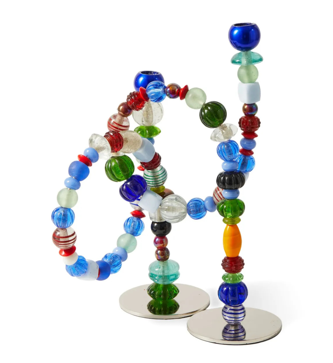 Sviečnik BEADS farebný