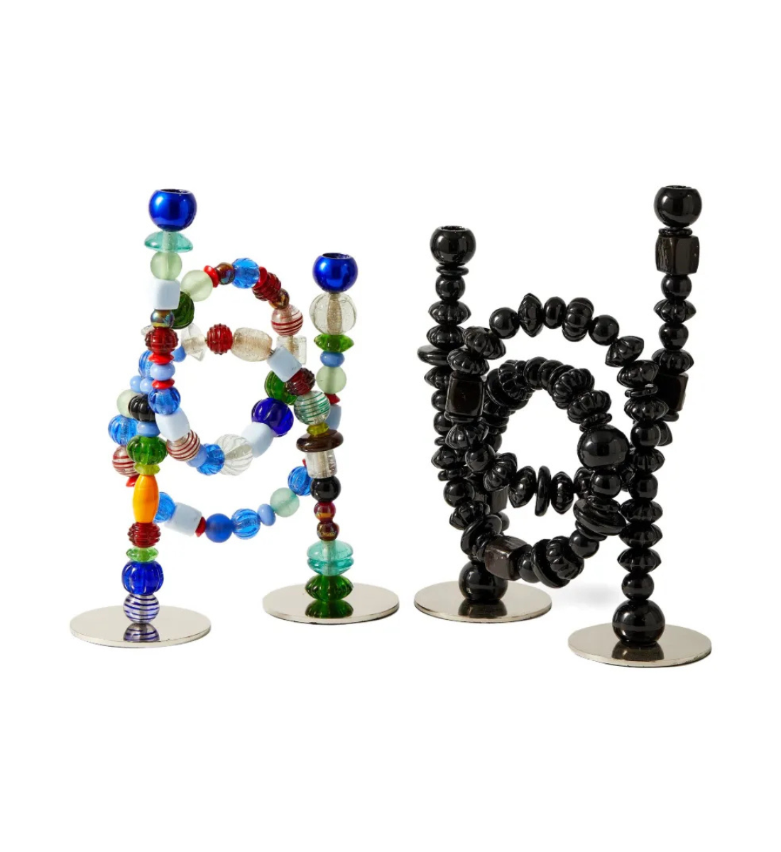 Sviečnik BEADS farebný