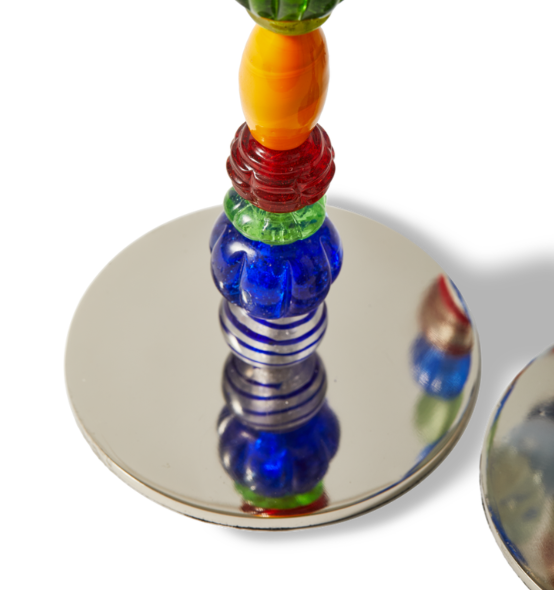 Sviečnik BEADS farebný