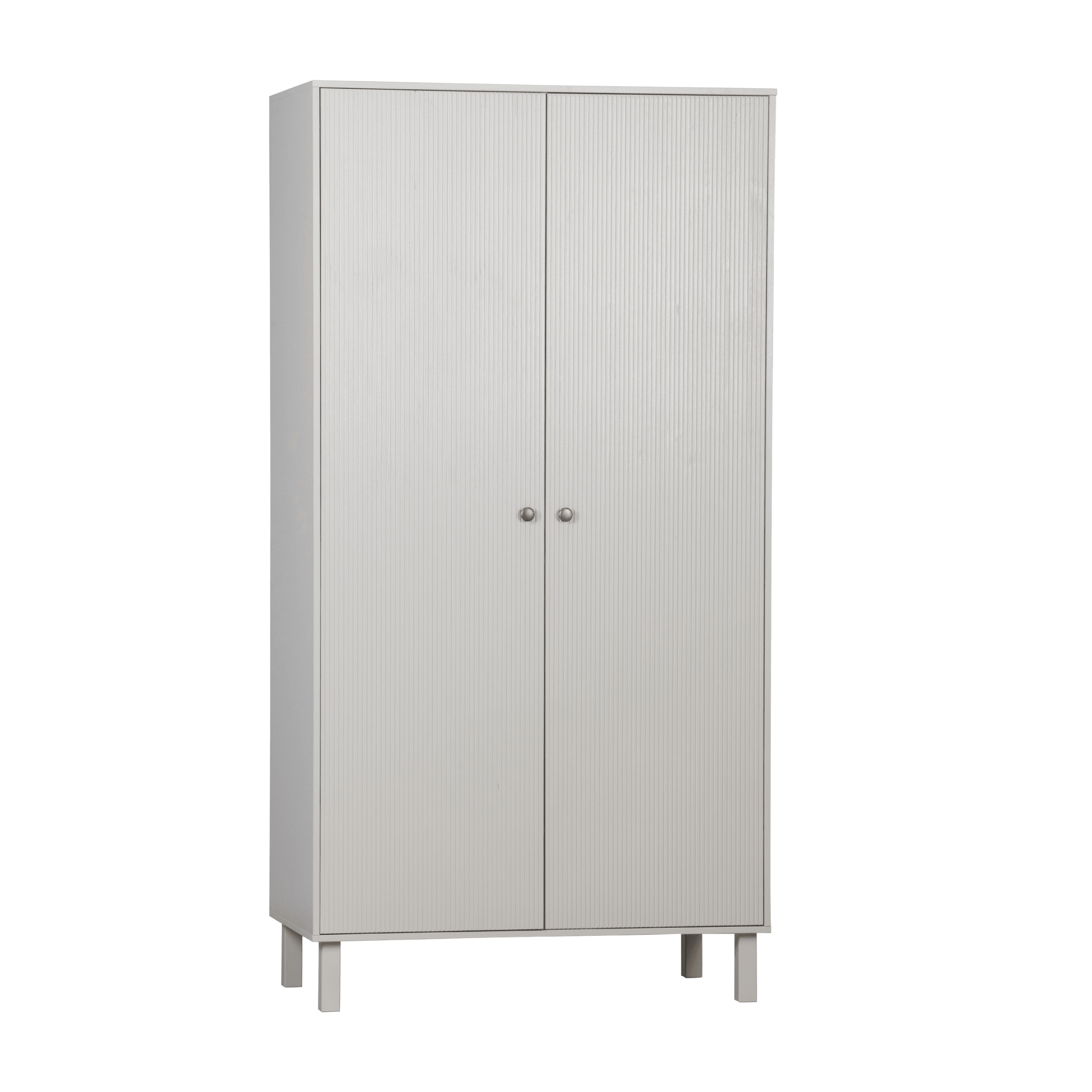 Szafa 2-drzwiowa MADU szary Woood Eye on Design