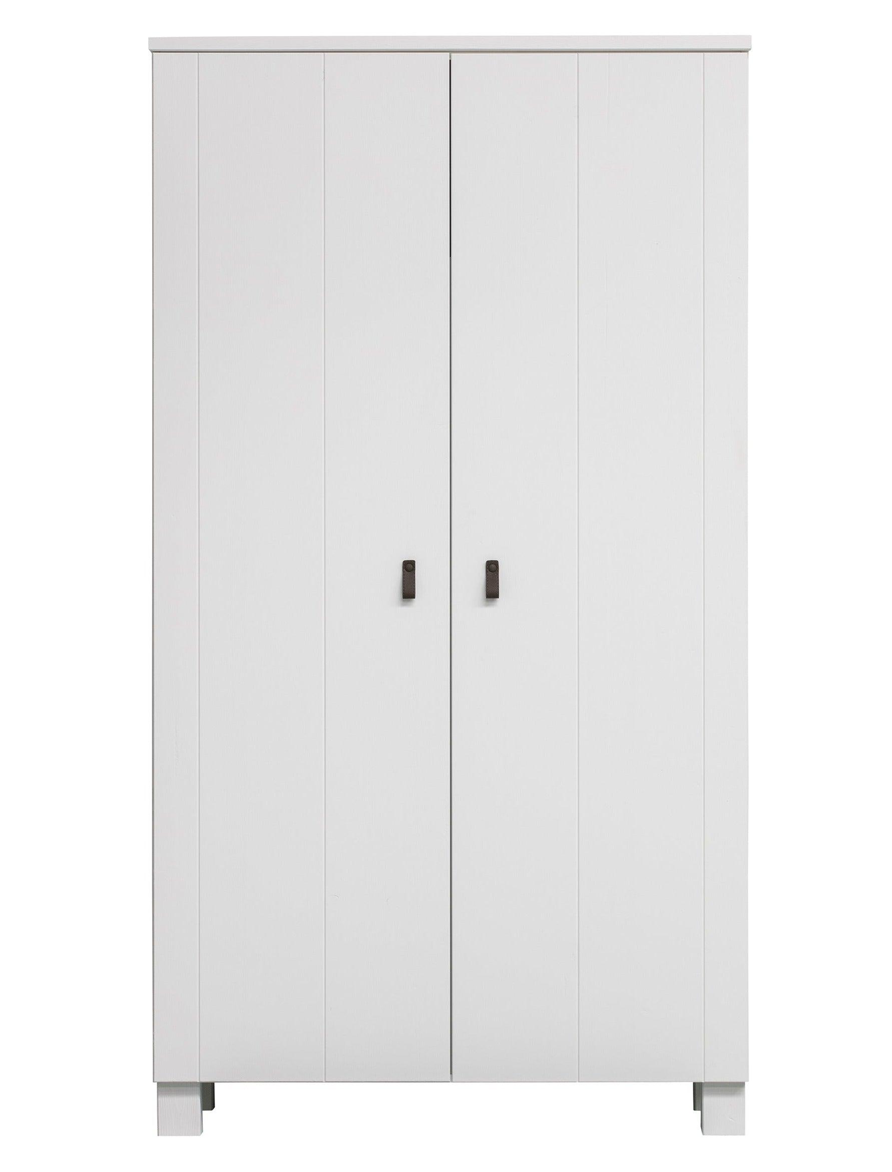 Szafa 2-drzwiowa TIES biały Woood Eye on Design