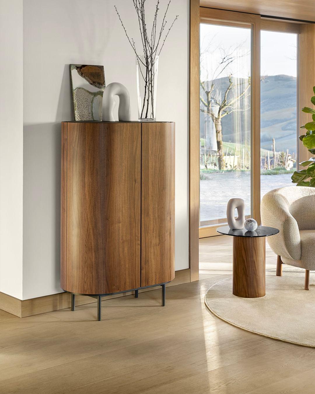 Szafka LAKE orzechowy Calligaris Eye on Design