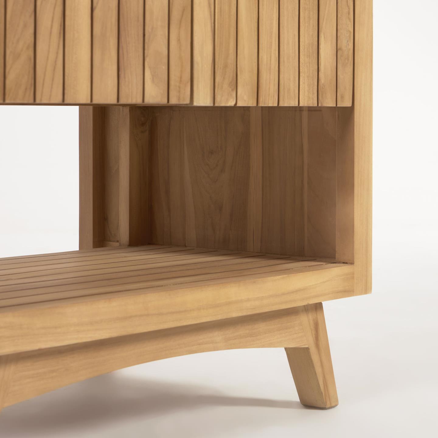 Szafka łazienkowa KUVENI lite drewno tekowe La Forma Eye on Design