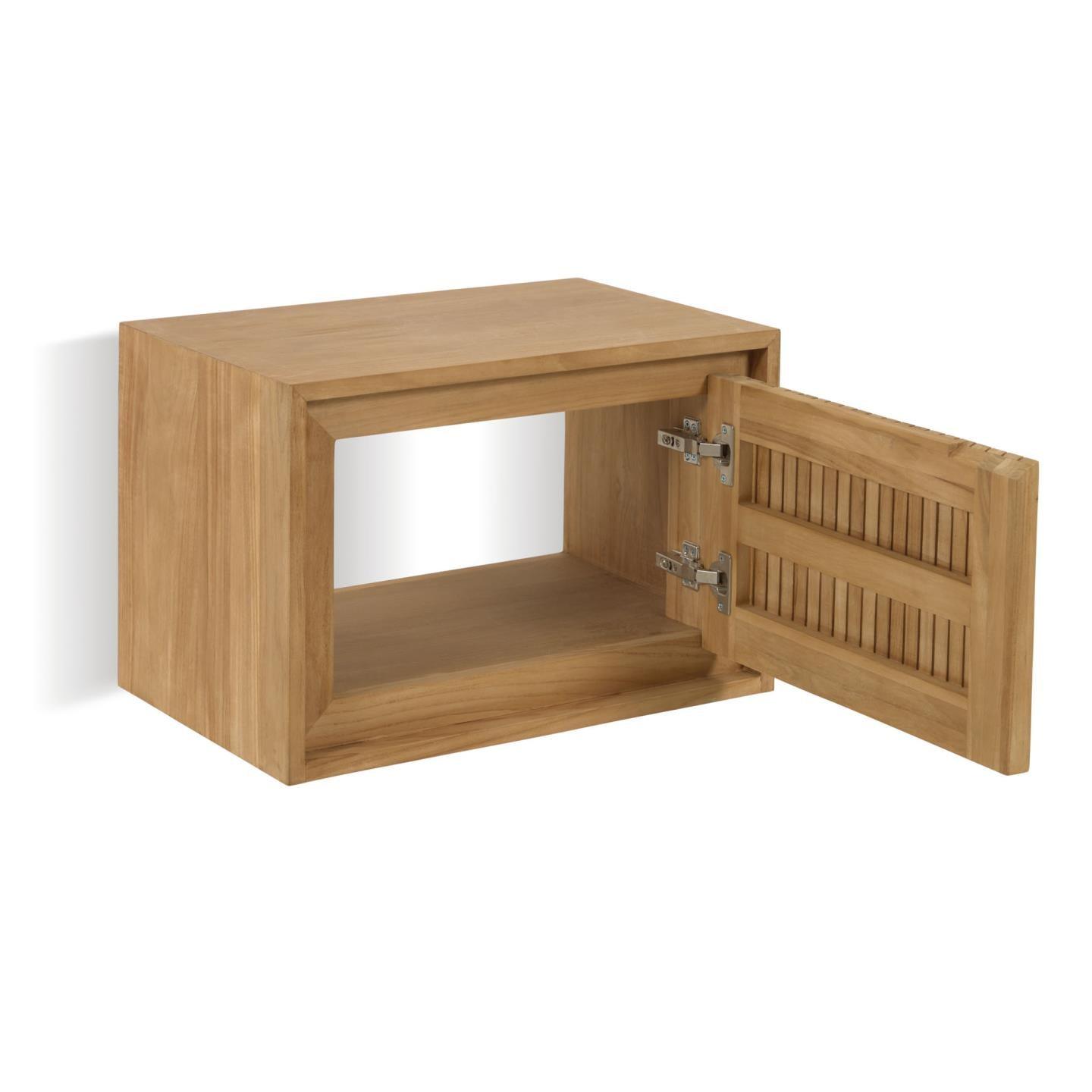 Szafka łazienkowa TACIANA lite drewno tekowe La Forma Eye on Design