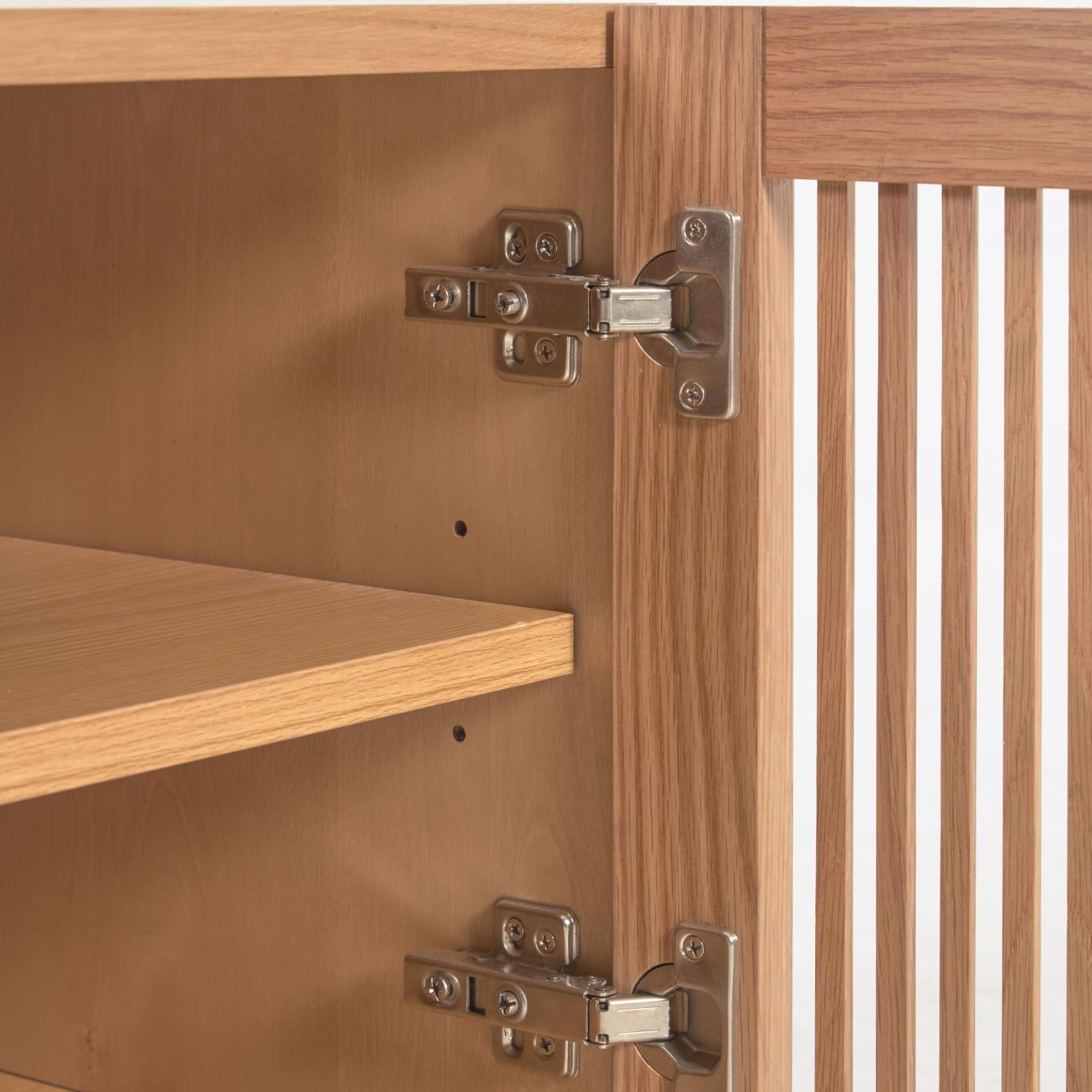 Szafka na buty BEYLA lite drewno dębowe La Forma Eye on Design