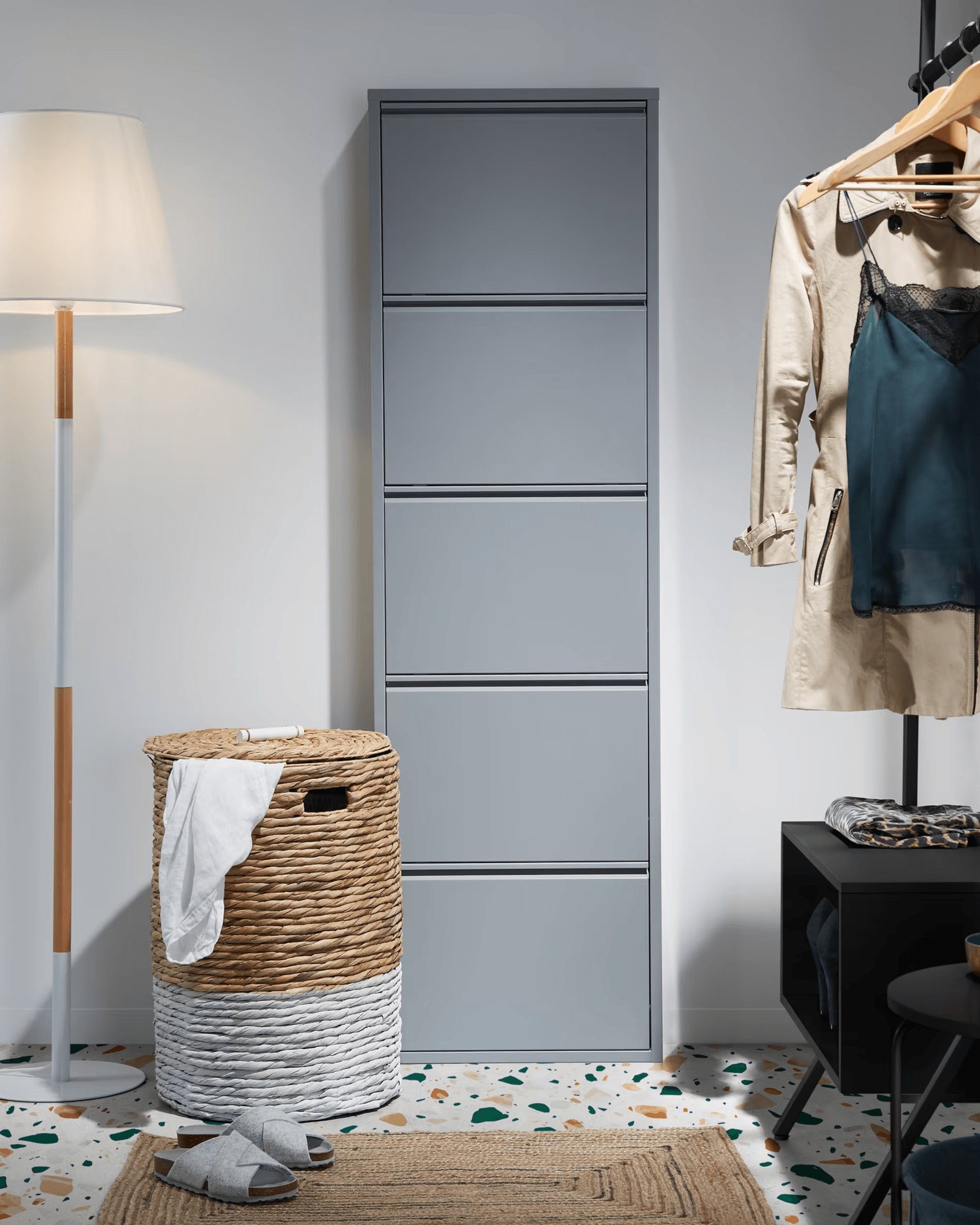 Szafka na buty ODE szary La Forma Eye on Design