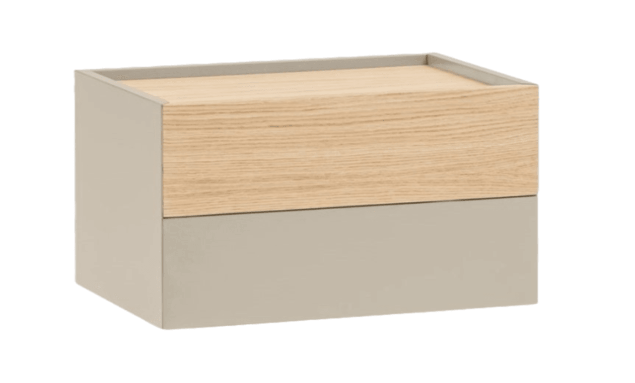 Szafka nocna wisząca OTTO beżowy Teulat Eye on Design