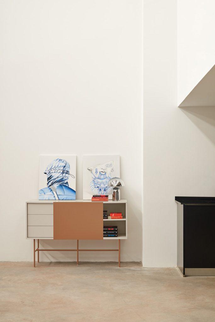 Szafka NUBE cynamonowy Teulat Eye on Design
