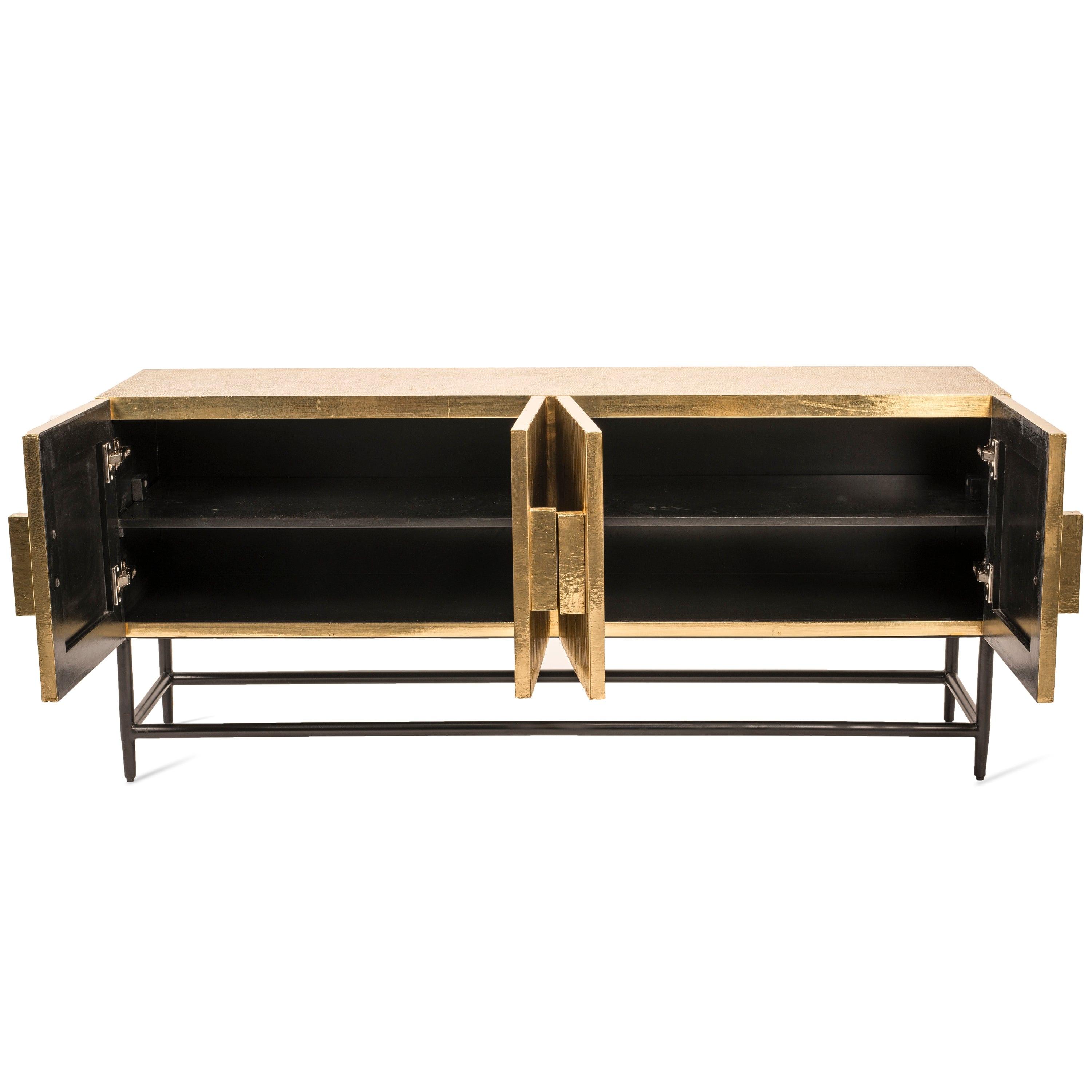 Szafka RIBBEL złoty Pols Potten Eye on Design