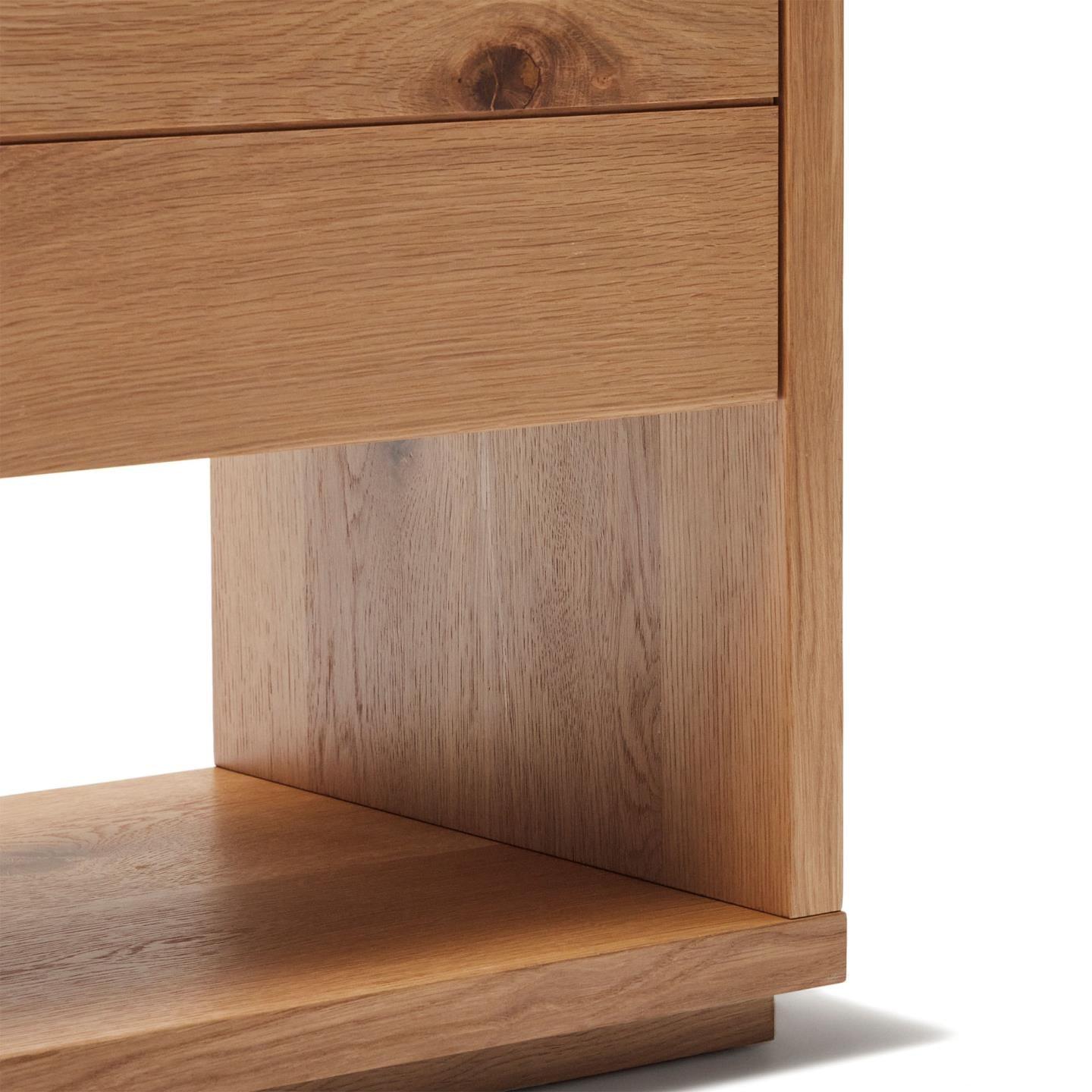 Szafka RTV ALGUEMA fornir dębowy La Forma Eye on Design
