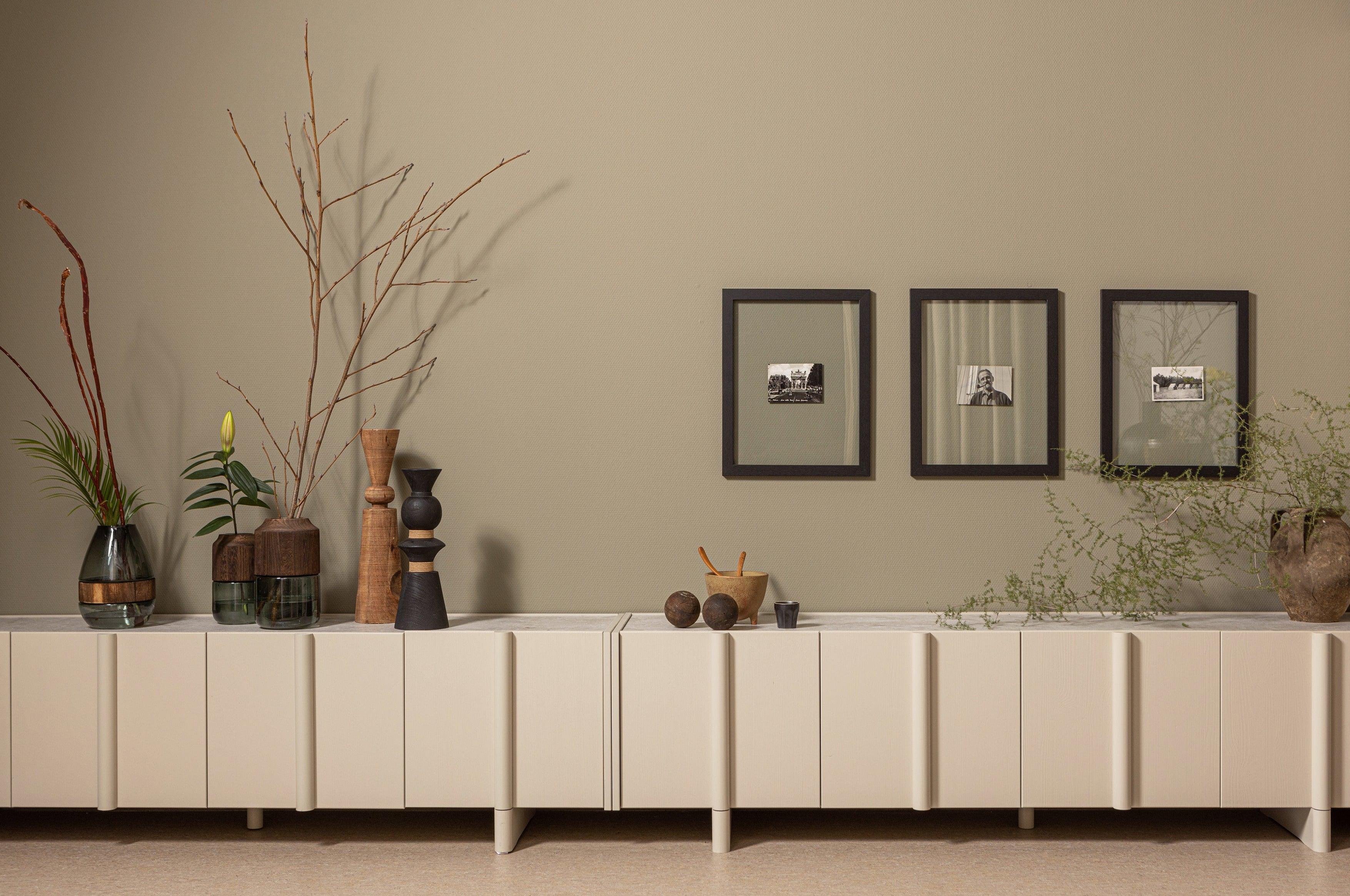 Szafka RTV BASU piaskowy Woood Exclusive Eye on Design