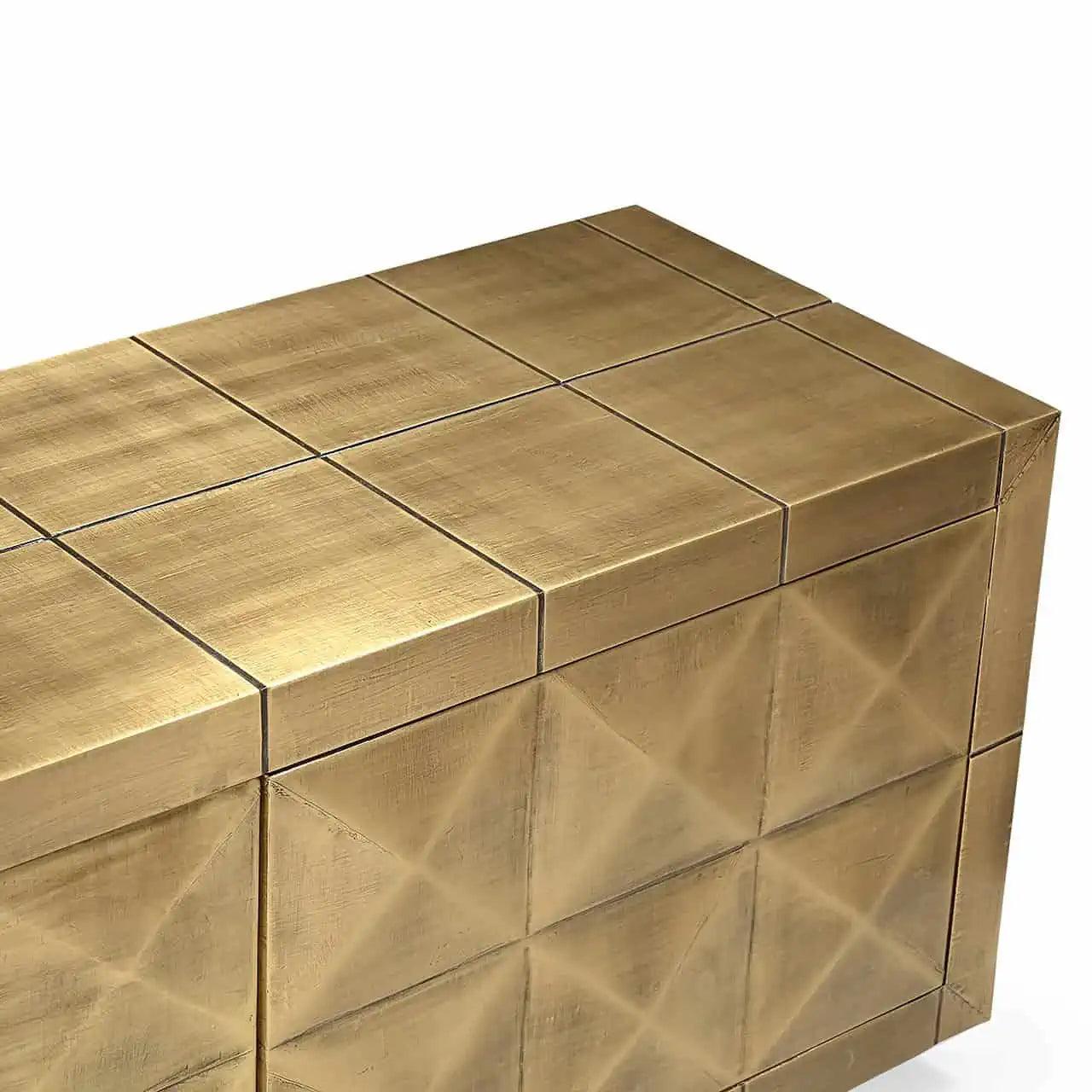 Szafka RTV COLLADA złoty Richmond Interiors Eye on Design