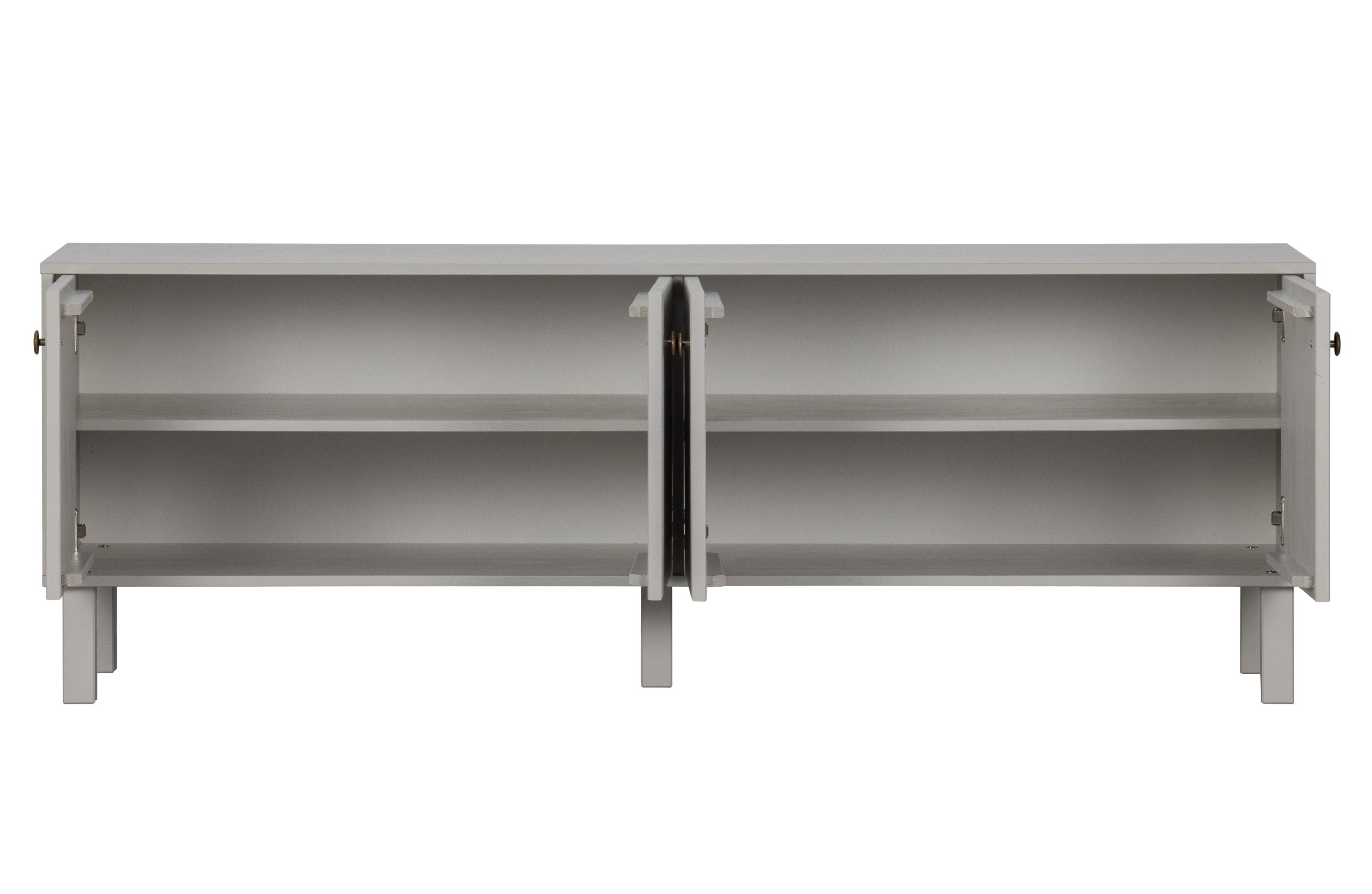 Szafka RTV MADU szary Woood Eye on Design