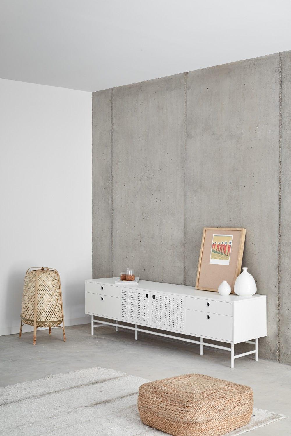 Szafka RTV PUNTO biały Teulat Eye on Design