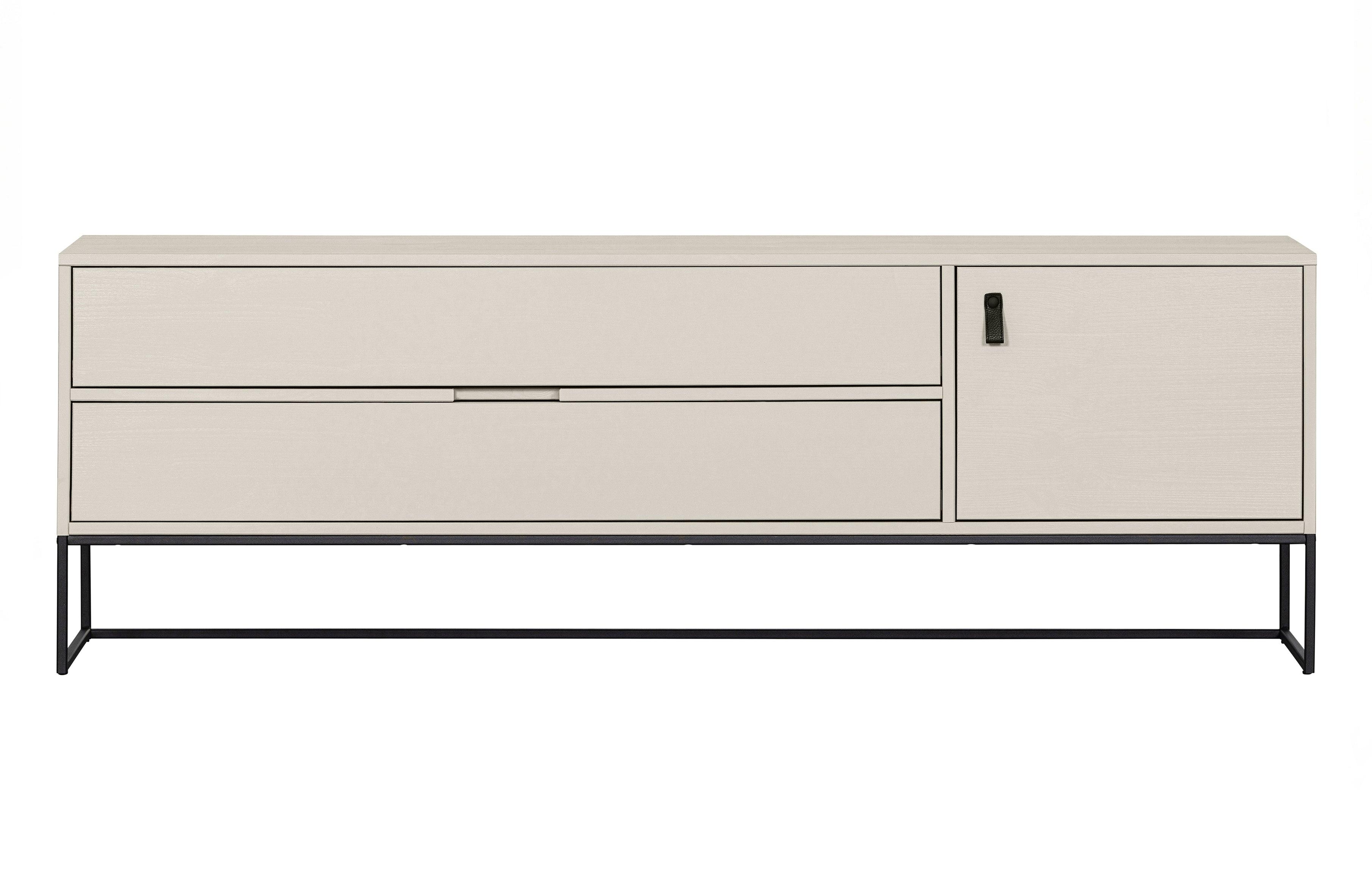 Szafka RTV SILAS popielaty Woood Eye on Design