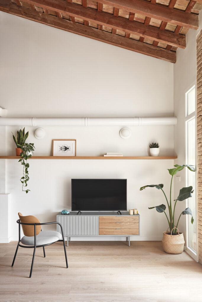 Szafka RTV z szufladami SIERRA szary Teulat Eye on Design