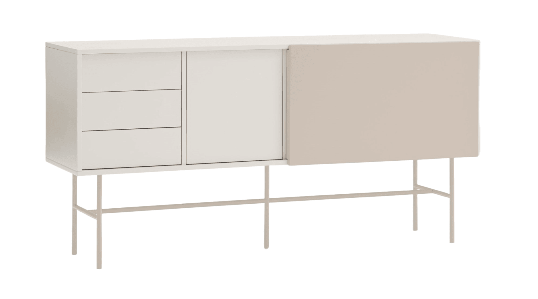 Szafka szeroka NUBE beżowy Teulat Eye on Design