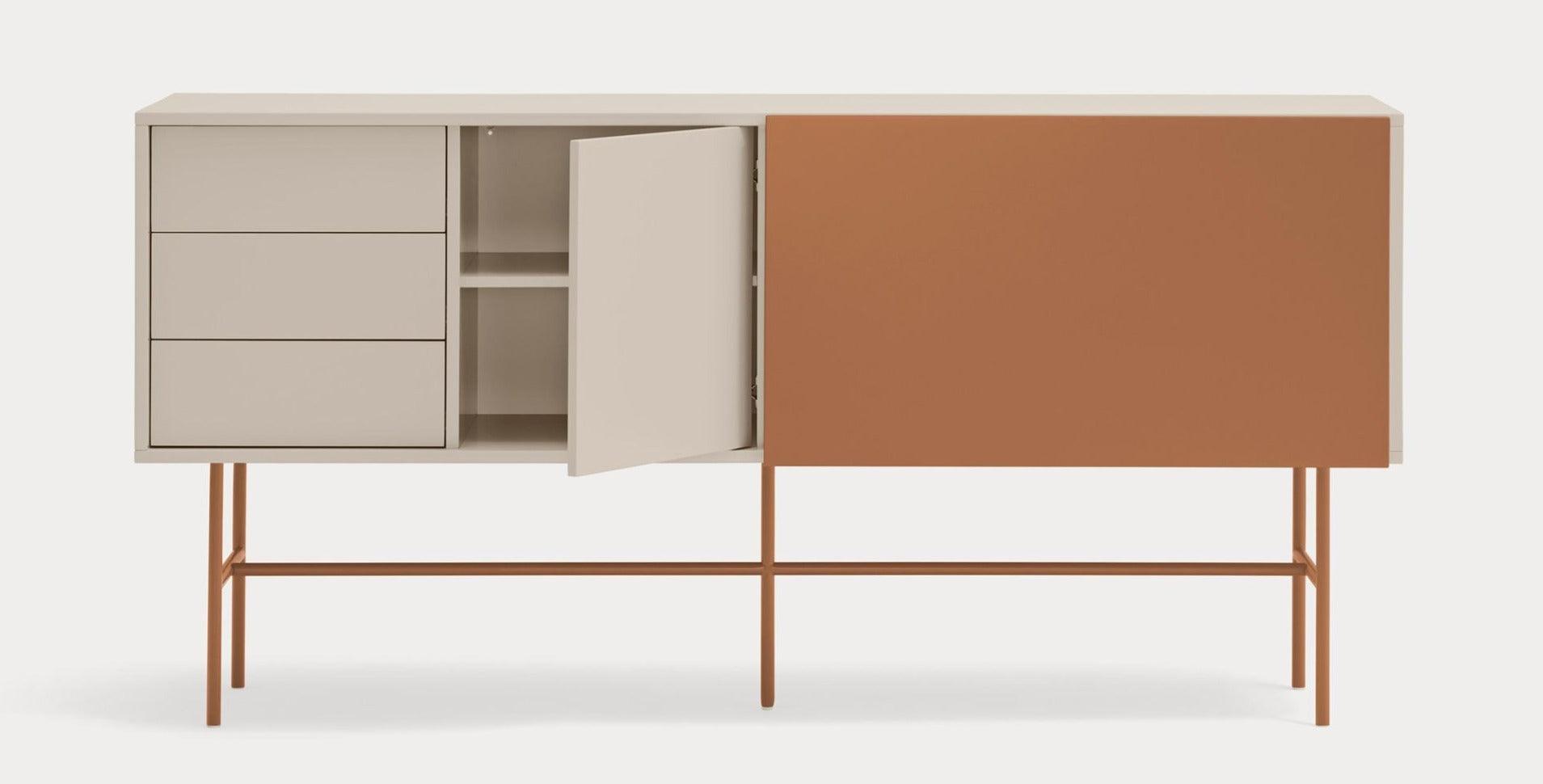 Szafka szeroka NUBE cynamonowy Teulat Eye on Design