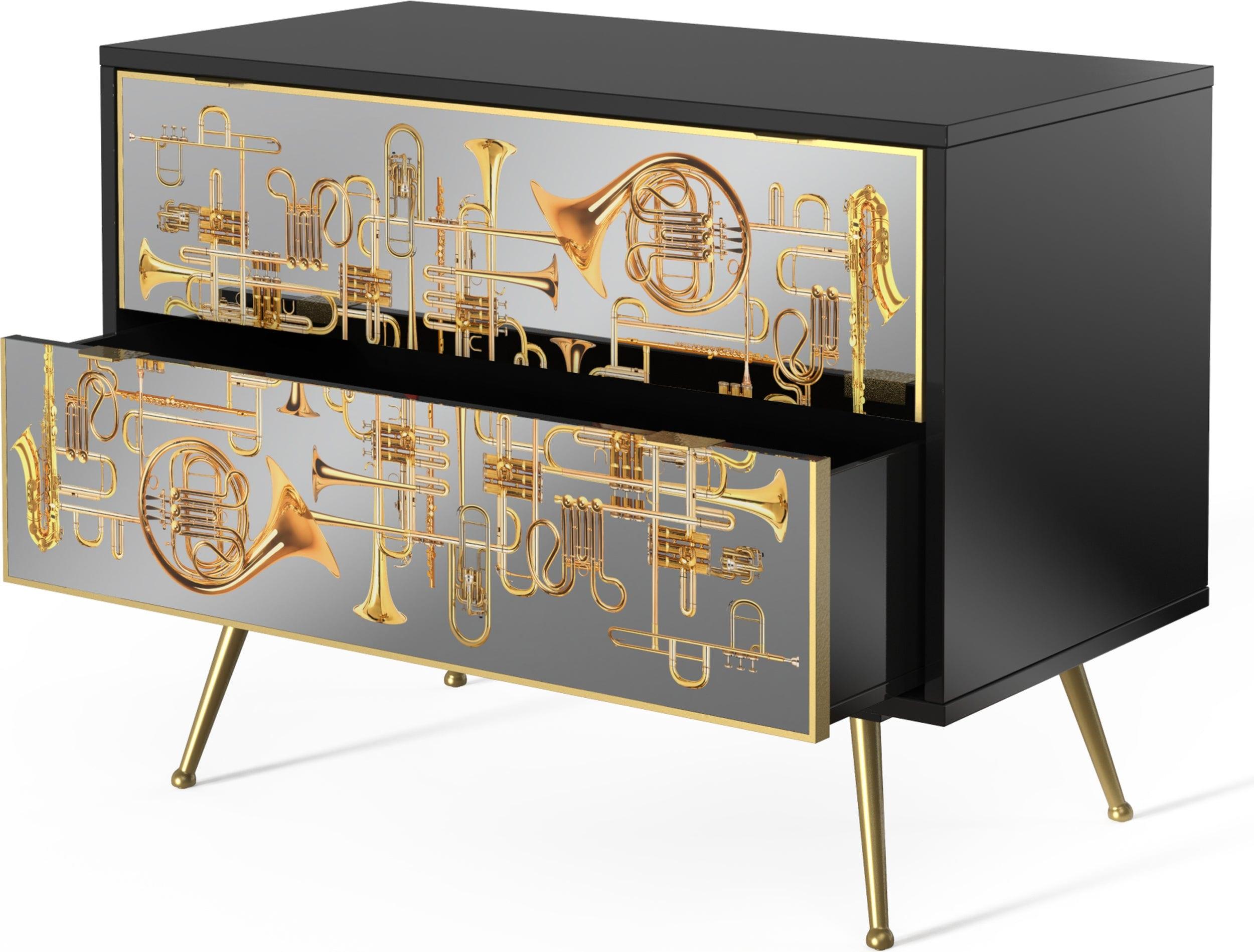 Szafka TRUMPETS z 2 szufladami Seletti Eye on Design