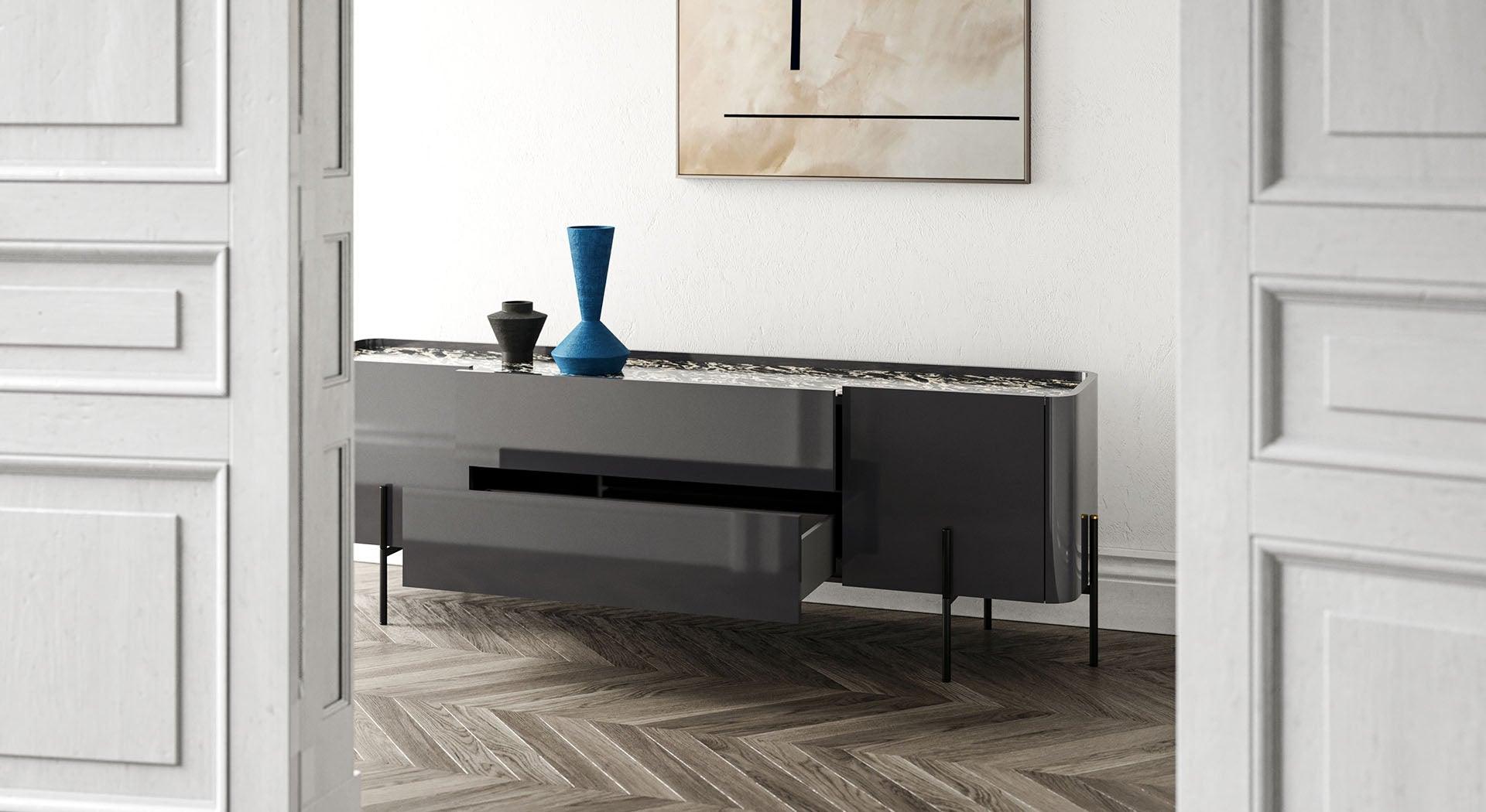 Szafka z szufladami CAILLOU granatowy Liu Jo Living Eye on Design