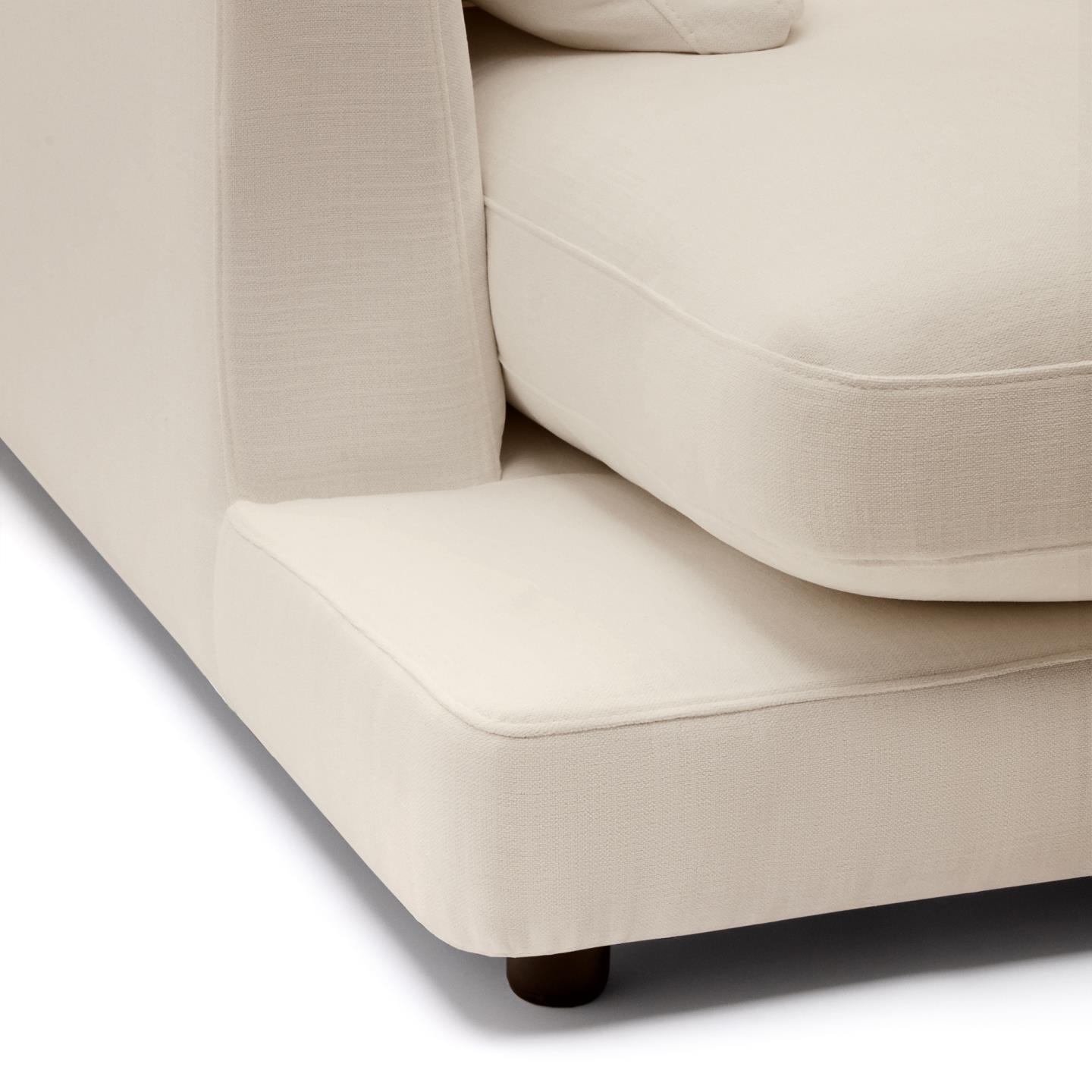 Szezlong lewostronny GALA jasnobeżowy La Forma Eye on Design