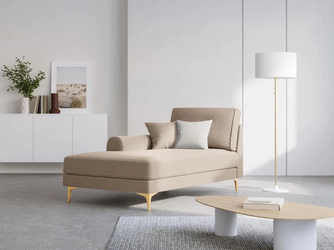 Szezlong lewostronny MADARA beżowy Mazzini Sofas Eye on Design