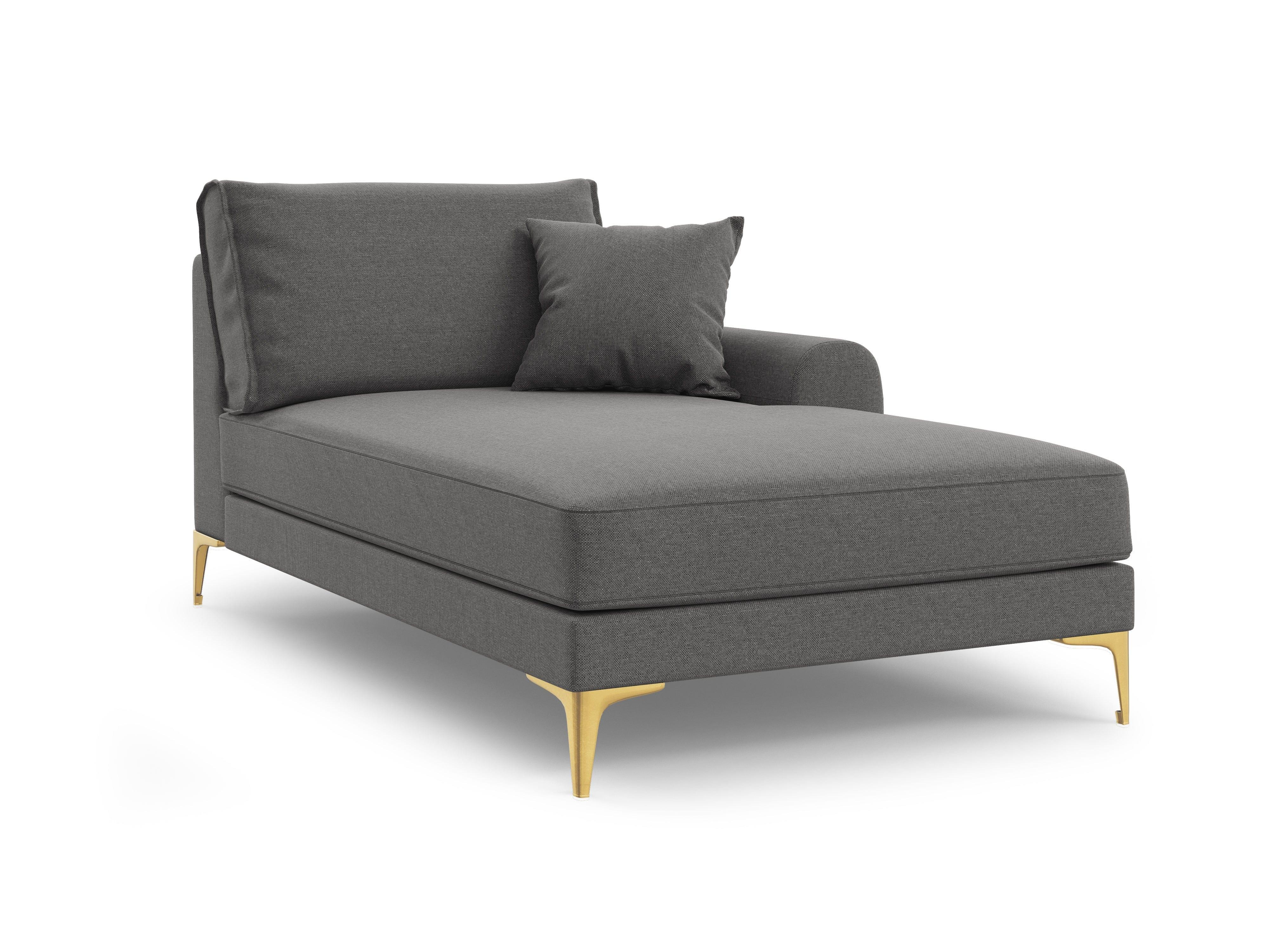 Szezlong prawostronny MADARA ciemnoszary Mazzini Sofas Eye on Design