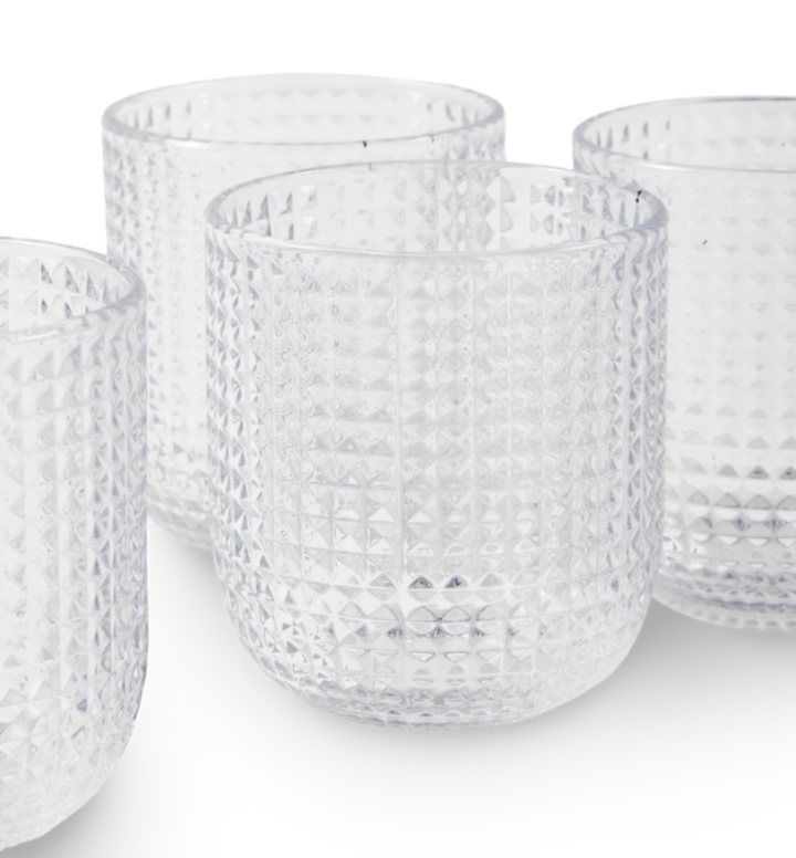 Súprava pohárov ROOFTOP sklo