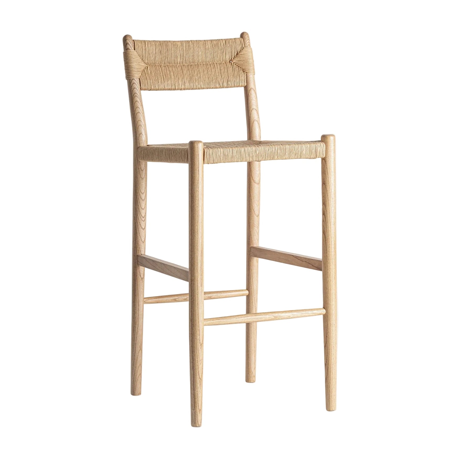 JALEHA Bar Stool in Elm Wood