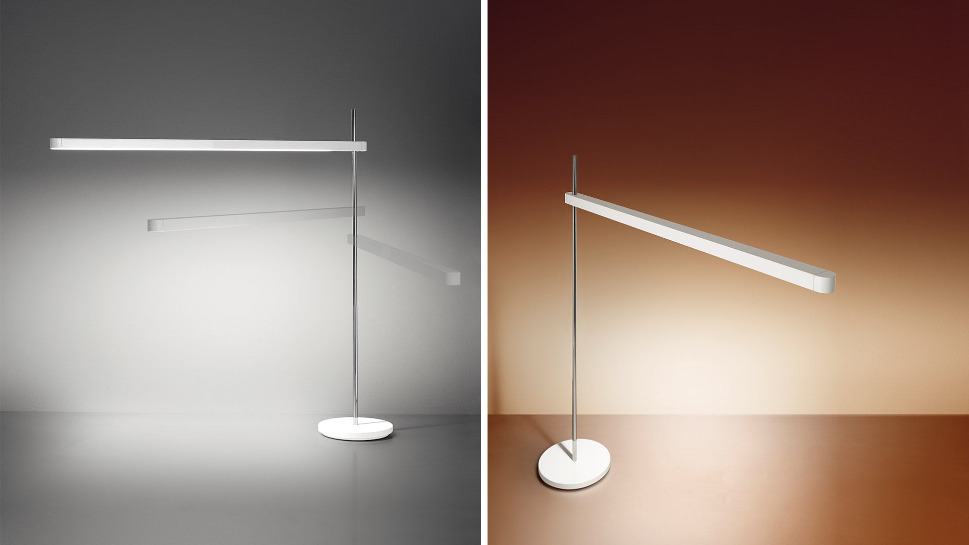 Stolná lampa TALAK biela