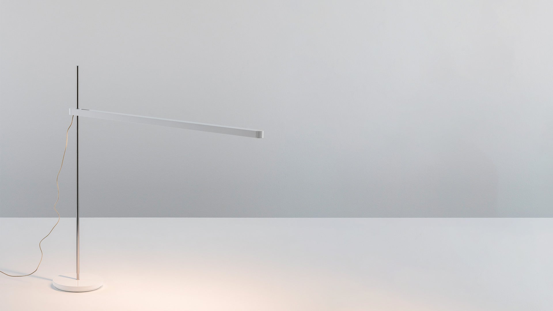 Stolná lampa TALAK biela