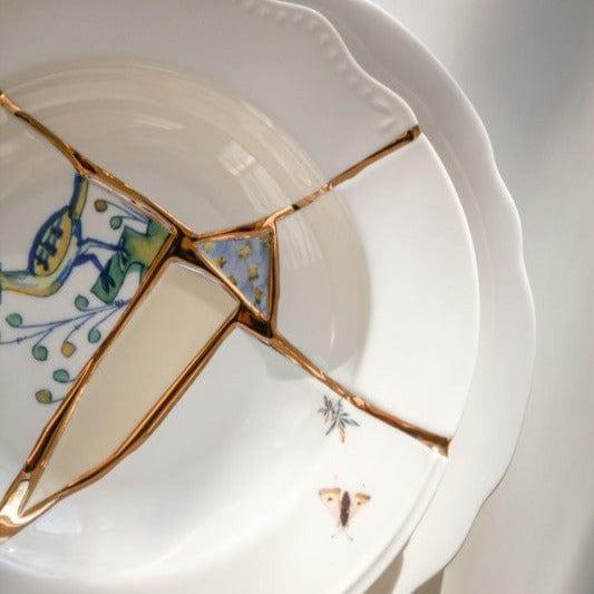 Talerz głęboki KINTSUGI #3 porcelanowy Seletti Eye on Design