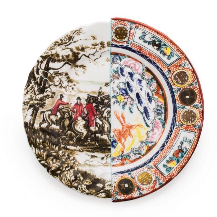 Talerz HYBRID EUSAPIA porcelanowy Seletti Eye on Design