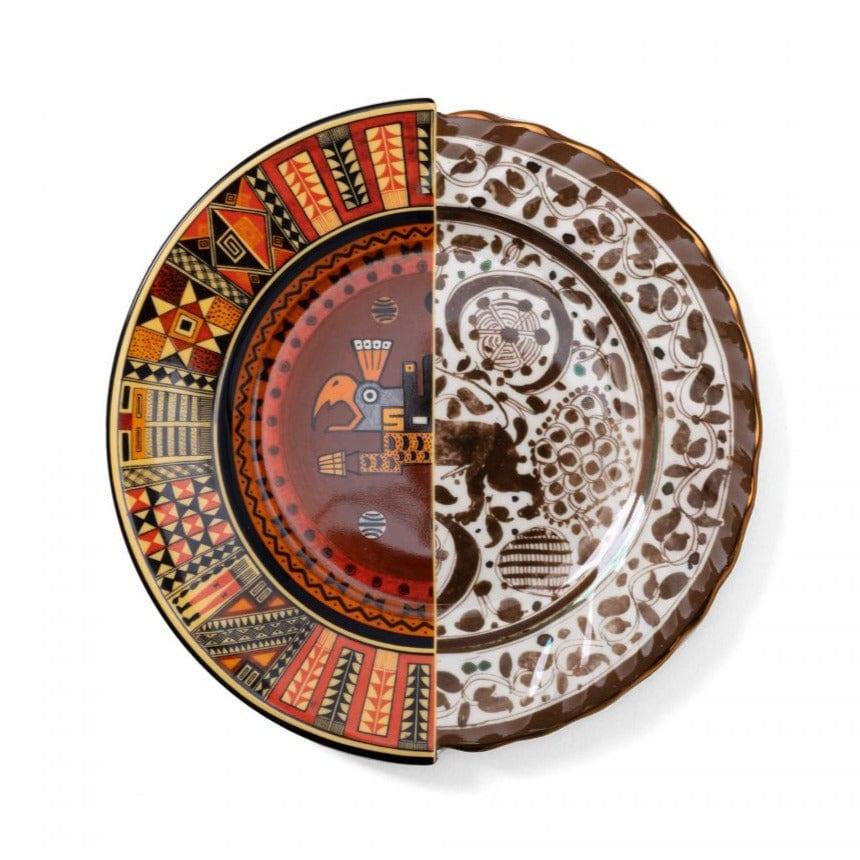 Talerz HYBRID MITLA porcelanowy Seletti Eye on Design