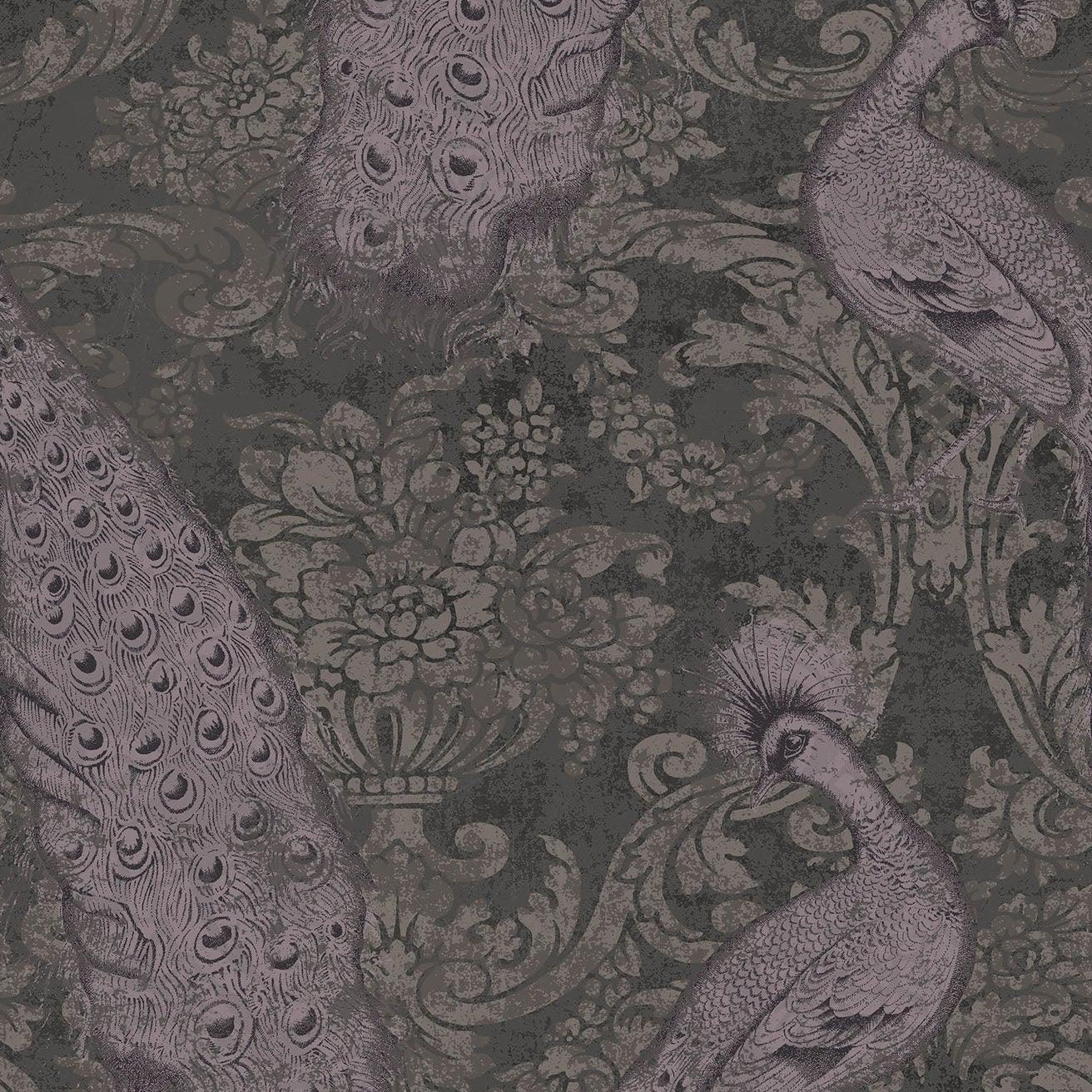 Tapeta ALBEMARLE - Byron metaliczny liliowy Cole & Son Eye on Design