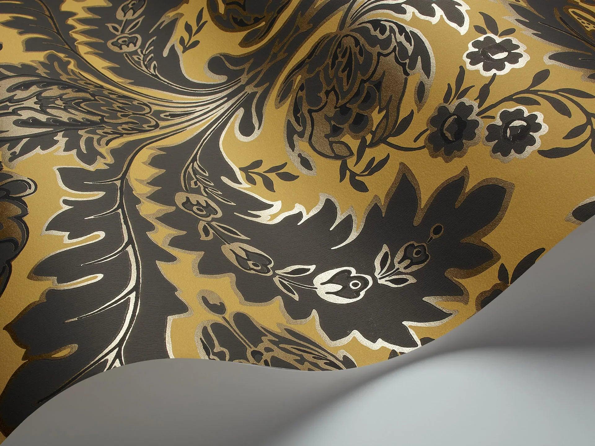 Tapeta ALBEMARLE - Coleridge brąz na ochrze Cole & Son Eye on Design