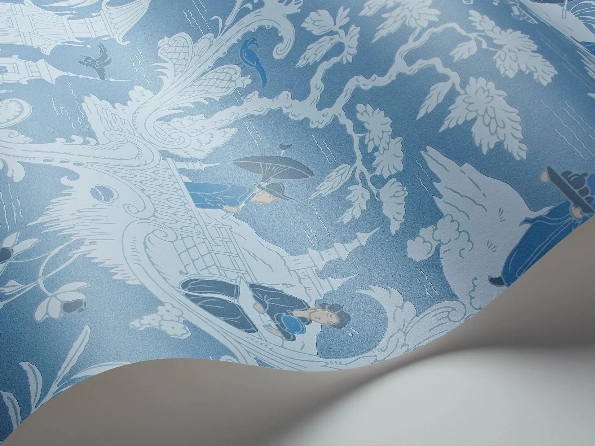 Tapeta ARCHIVE ANTHOLOGY - Chinese Toile błękit Cole & Son Eye on Design