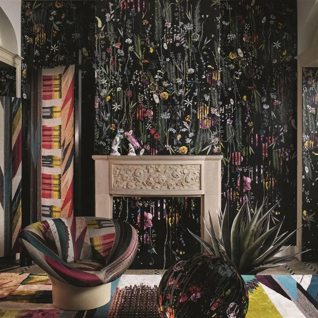 Tapeta BABYLONIA NIGHTS PANORAMIC CREPUSCULE czarny Christian Lacroix Eye on Design