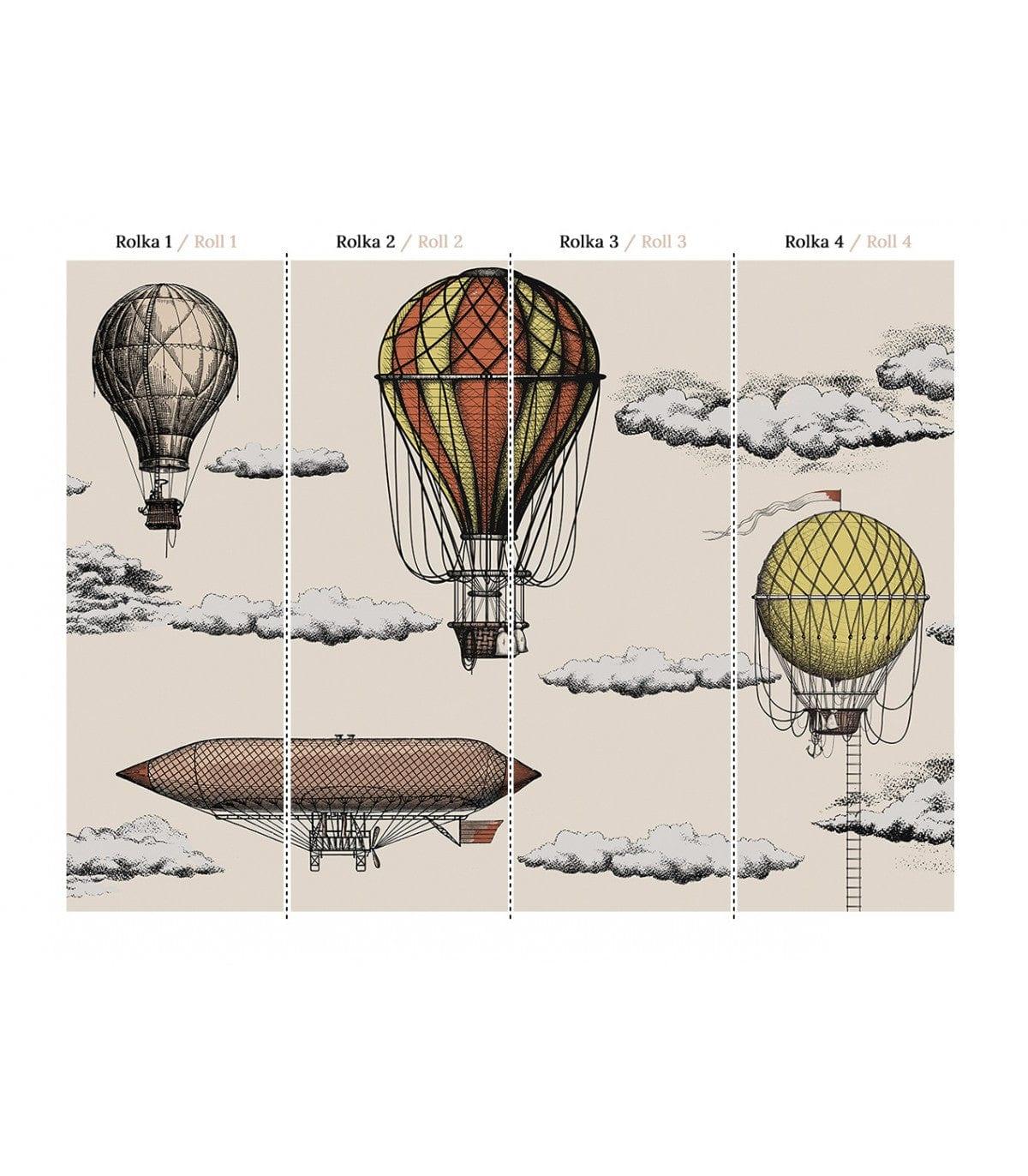 Tapeta BALLOONS Wallcolors Eye on Design